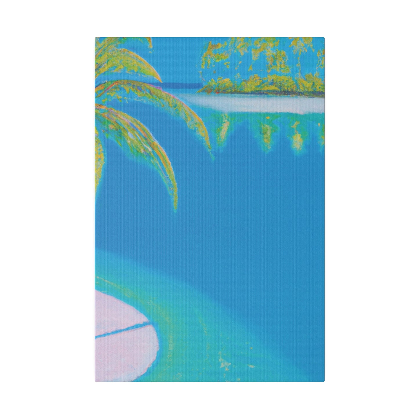 3233P - Bahamas Ocean Painting Print | Bahamas | Ocean | Beach | Poster | Home Decor | Wall Art | Canvas