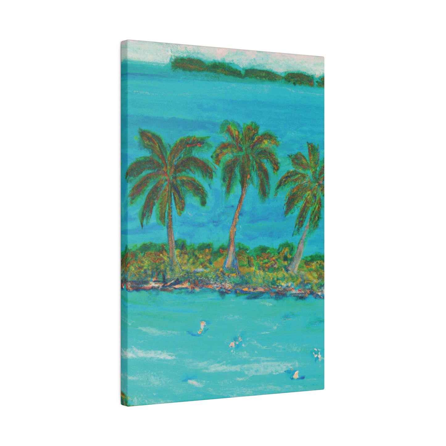 4205N - Bahamas Ocean Painting Print | Bahamas | Ocean | Beach | Poster | Home Decor | Wall Art | Canvas