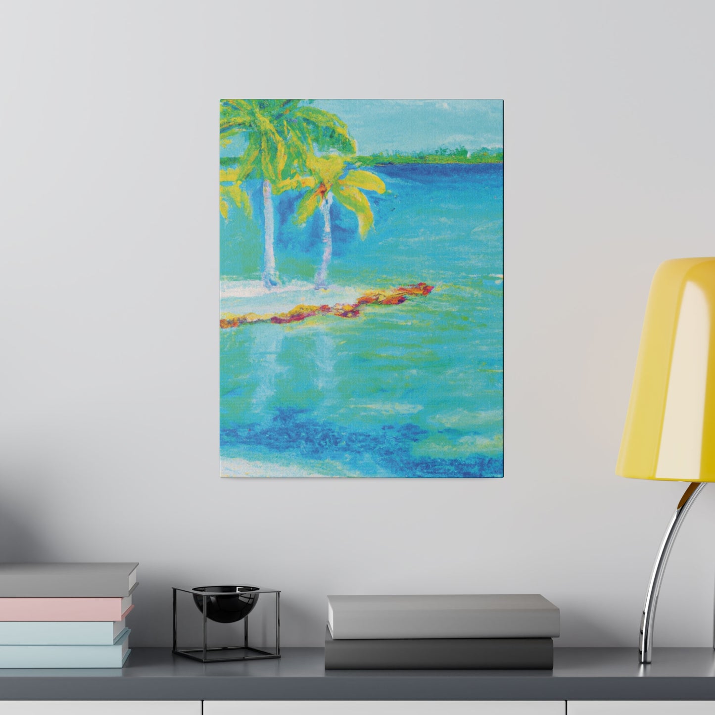 4444R - Bahamas Ocean Painting Print | Bahamas | Ocean | Beach | Poster | Home Decor | Wall Art | Canvas