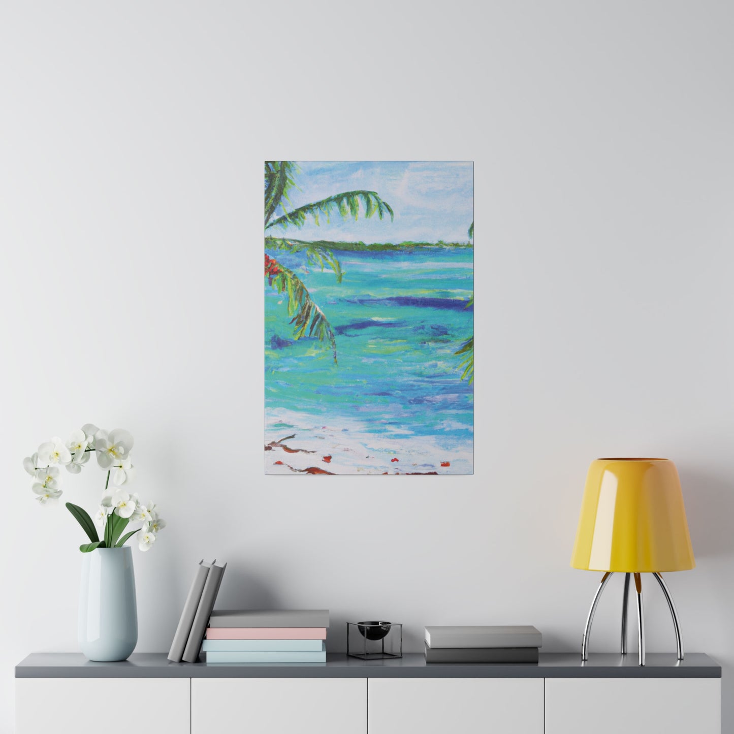 3158F - Bahamas Ocean Painting Print | Bahamas | Ocean | Beach | Poster | Home Decor | Wall Art | Canvas