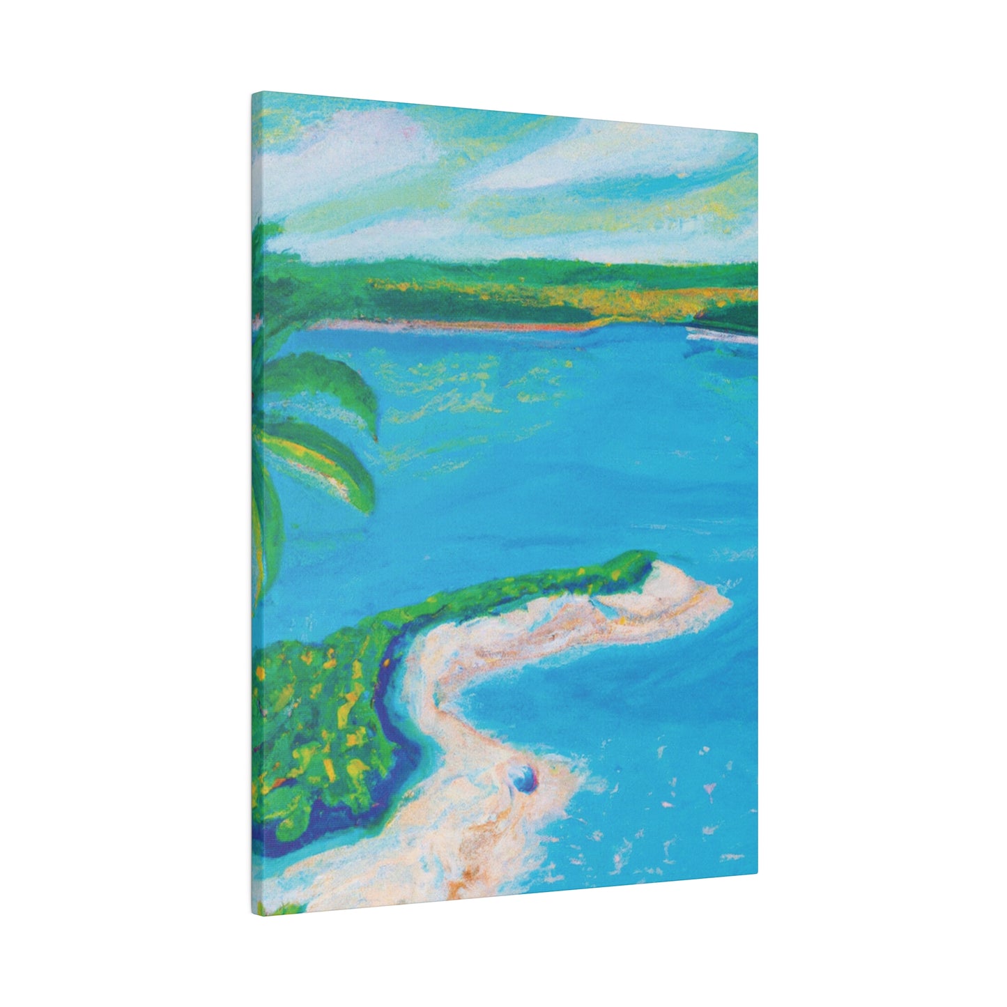 4895I - Bahamas Ocean Painting Print | Bahamas | Ocean | Beach | Poster | Home Decor | Wall Art | Canvas