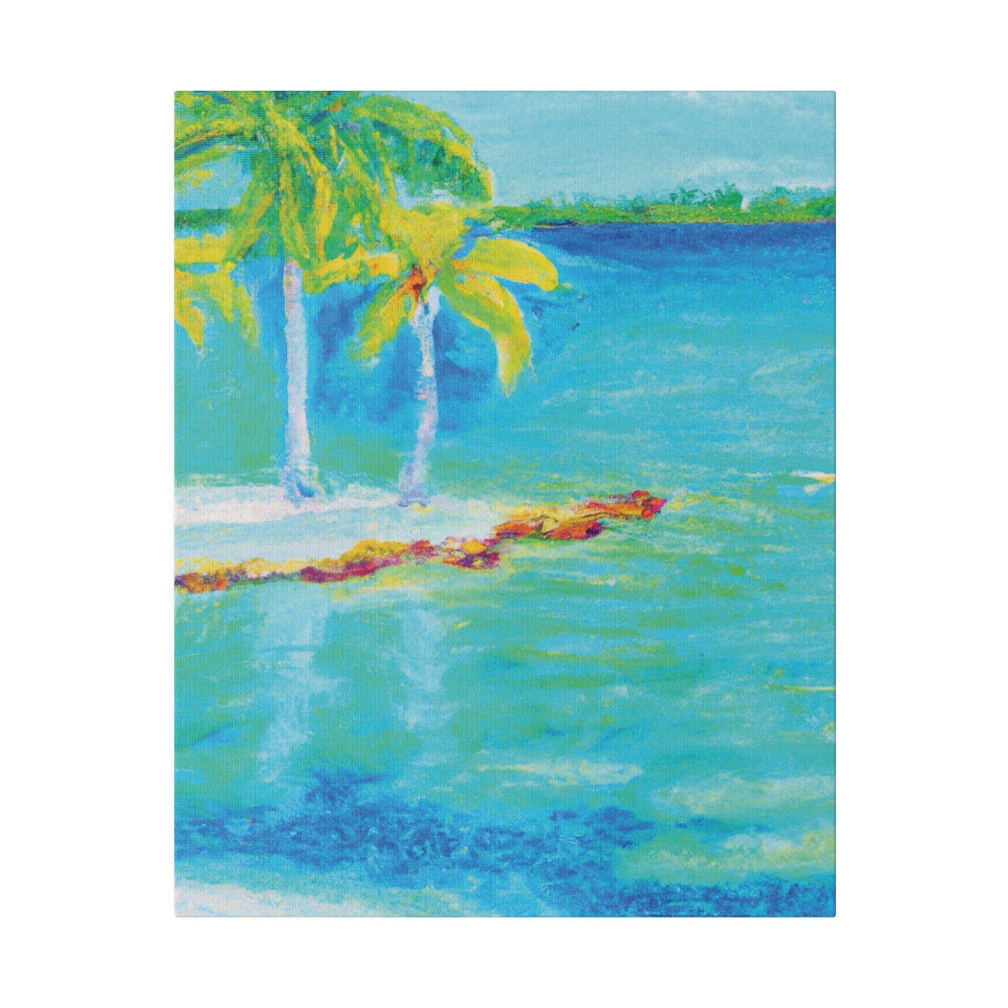 4444R - Bahamas Ocean Painting Print | Bahamas | Ocean | Beach | Poster | Home Decor | Wall Art | Canvas