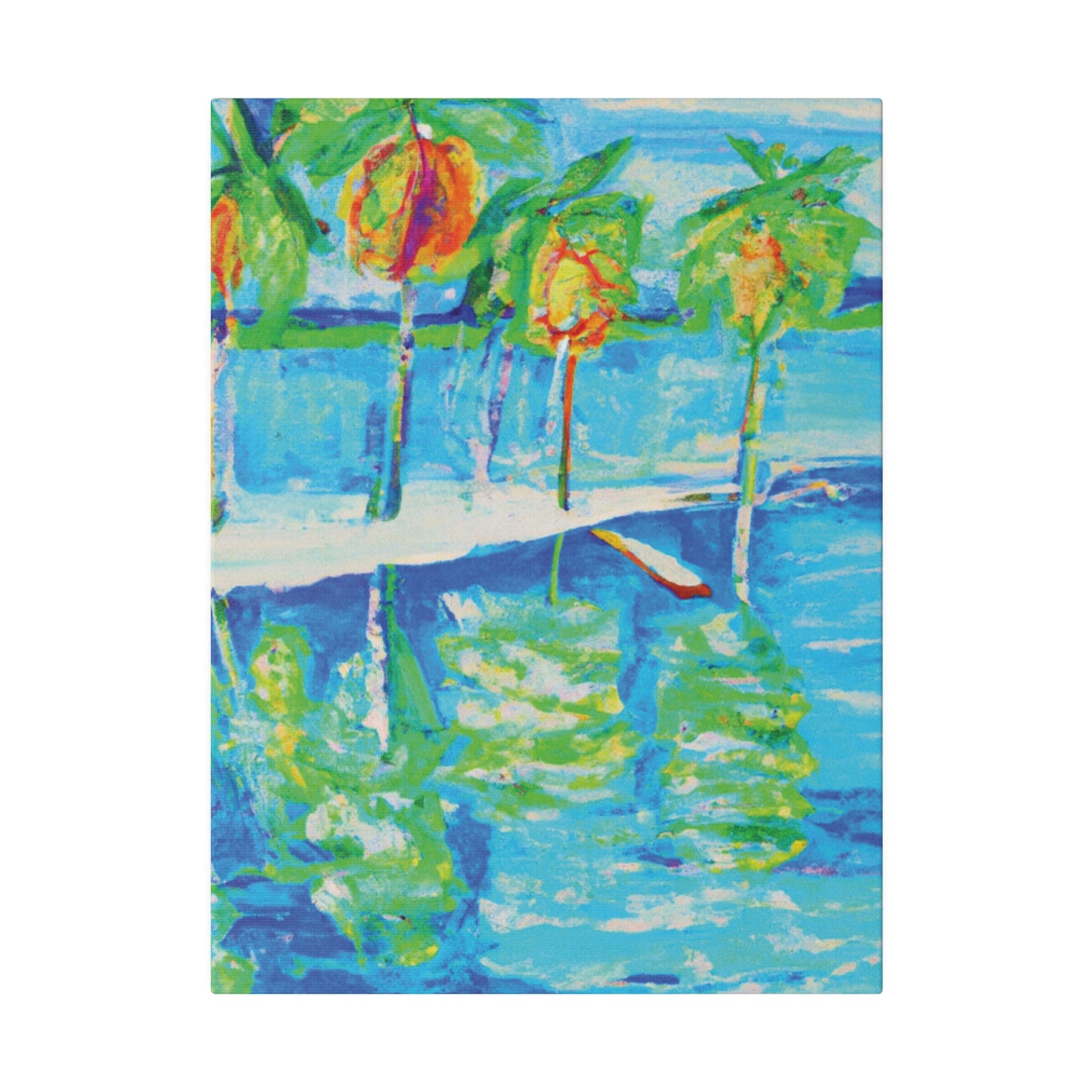 8103Q - Bahamas Ocean Painting Print | Bahamas | Ocean | Beach | Poster | Home Decor | Wall Art | Canvas