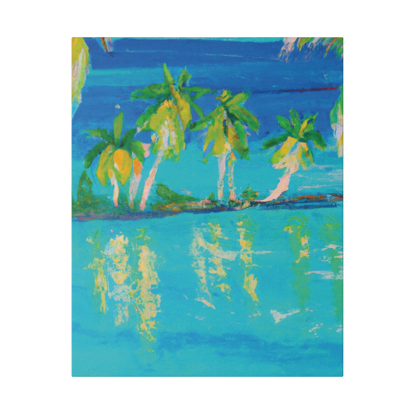 8637V - Bahamas Ocean Painting Print | Bahamas | Ocean | Beach | Poster | Home Decor | Wall Art | Canvas