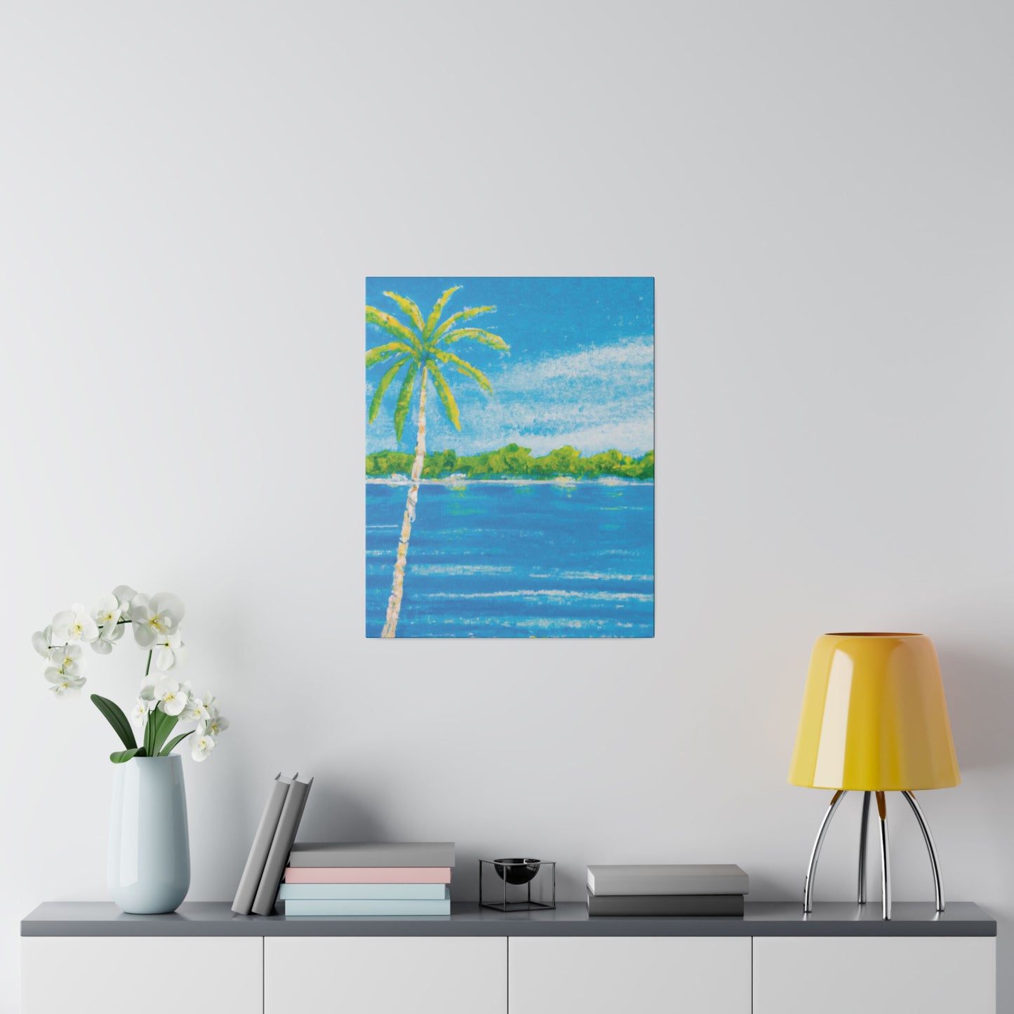 9803Q - Bahamas Ocean Painting Print | Bahamas | Ocean | Beach | Poster | Home Decor | Wall Art | Canvas