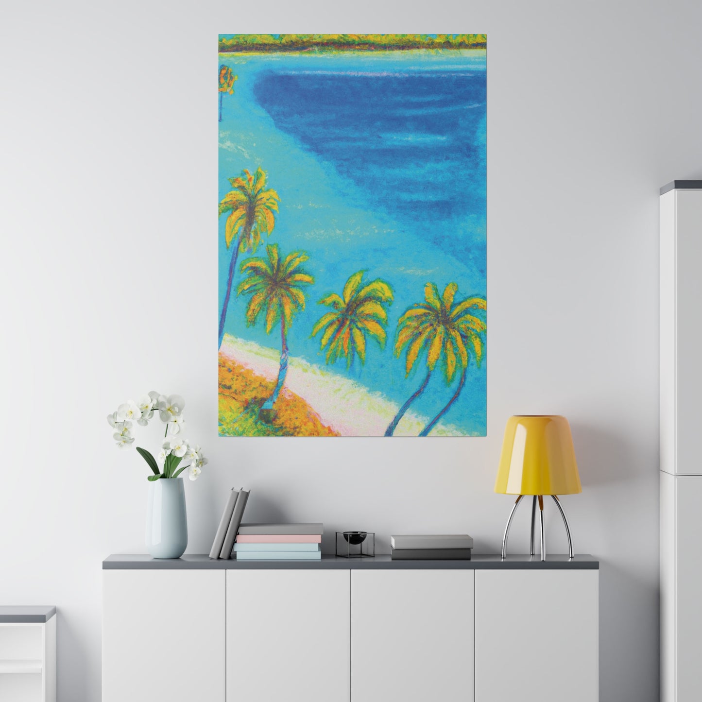 1588G - Bahamas Ocean Painting Print | Bahamas | Ocean | Beach | Poster | Home Decor | Wall Art | Canvas