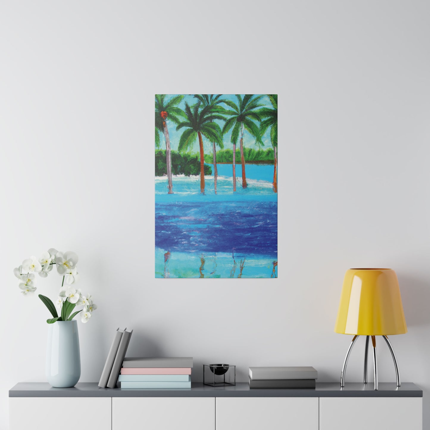 4563X - Bahamas Ocean Painting Print | Bahamas | Ocean | Beach | Poster | Home Decor | Wall Art | Canvas