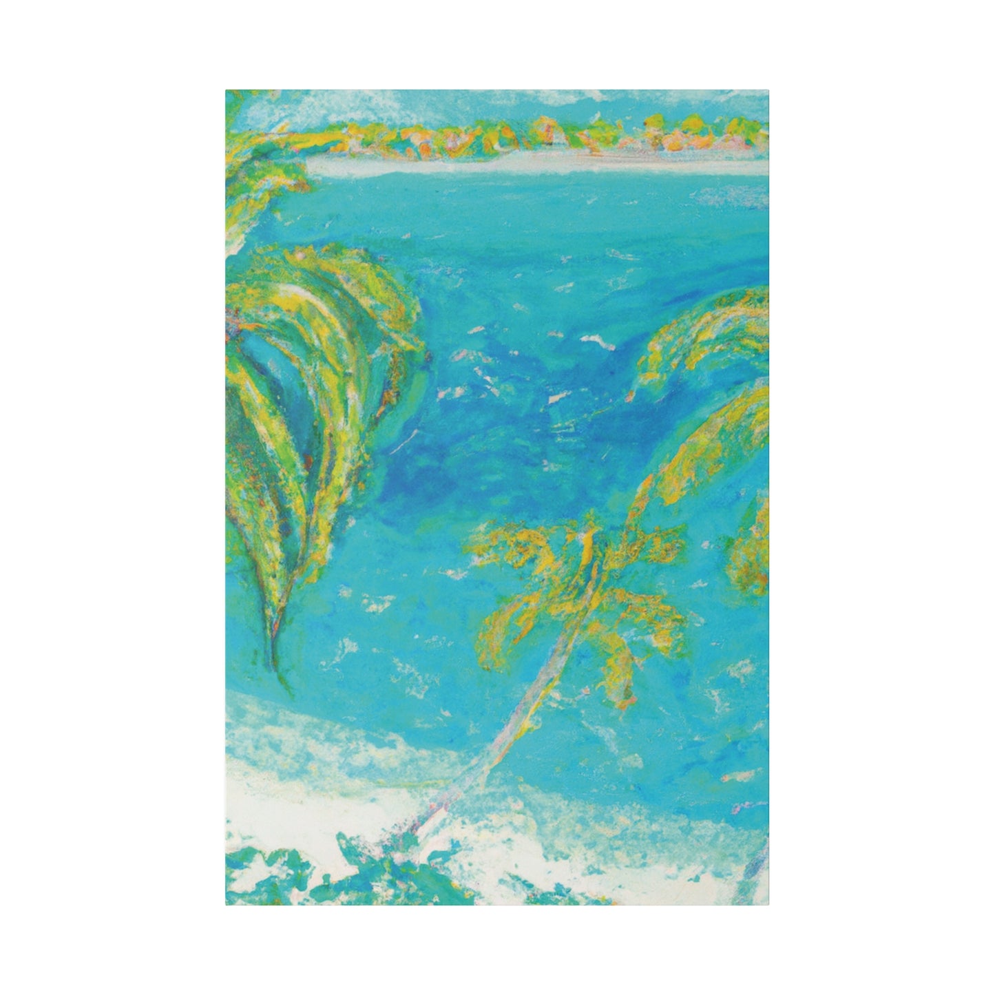 4342G - Bahamas Ocean Painting Print | Bahamas | Ocean | Beach | Poster | Home Decor | Wall Art | Canvas