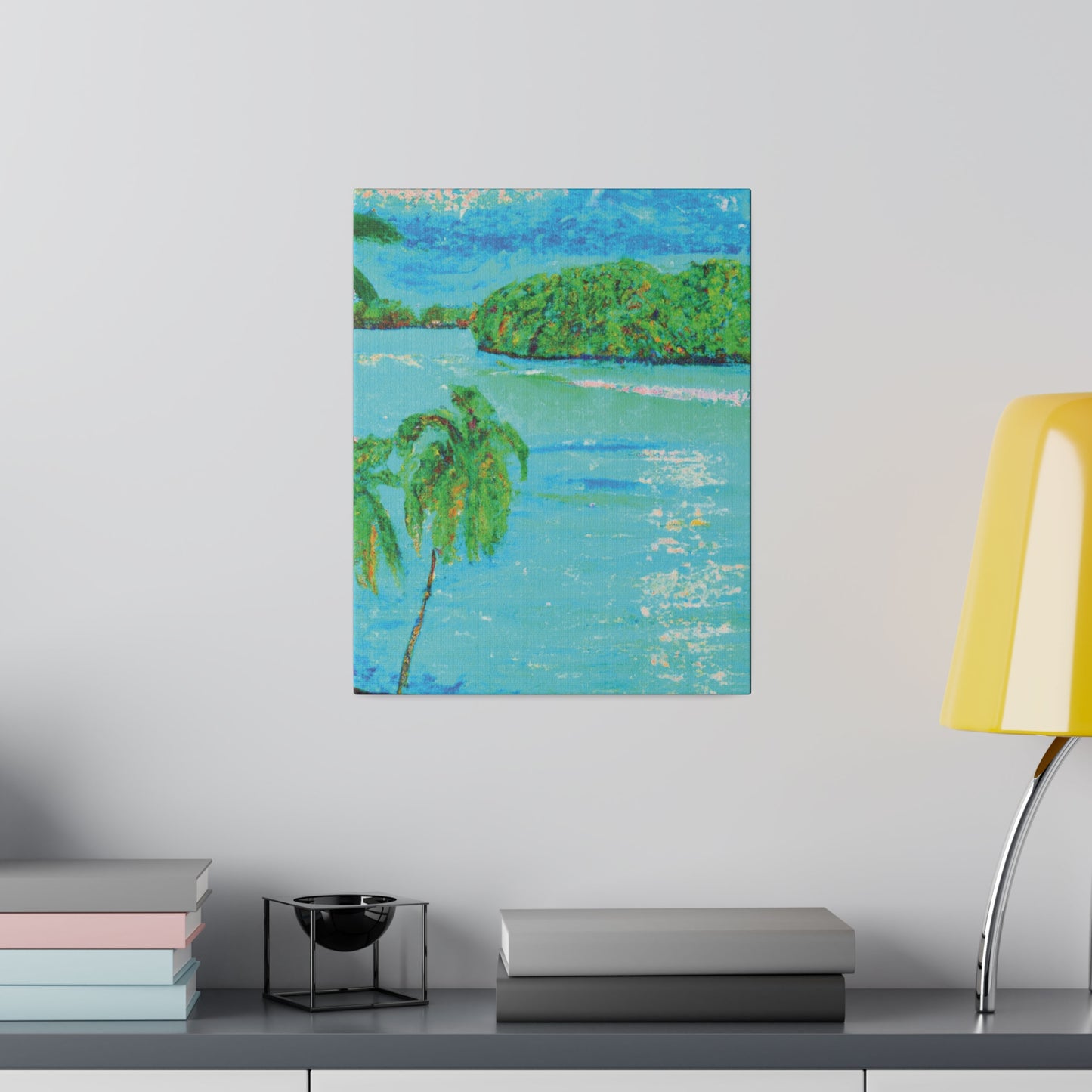 8239F - Bahamas Ocean Painting Print | Bahamas | Ocean | Beach | Poster | Home Decor | Wall Art | Canvas