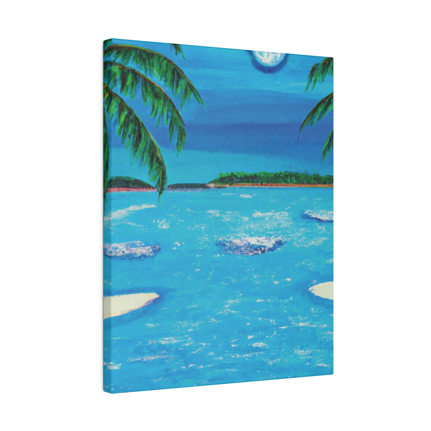 7239Z - Bahamas Ocean Painting Print | Bahamas | Ocean | Beach | Poster | Home Decor | Wall Art | Canvas