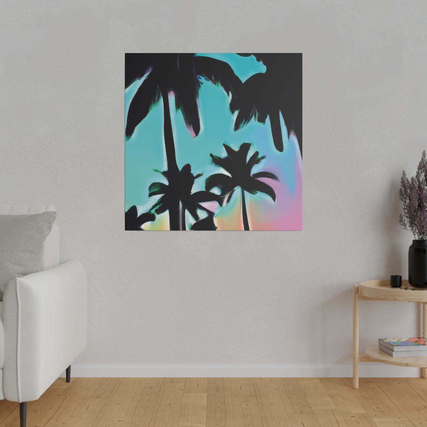 5491X - Miami Beach Sunset Painting Print | Miami | Beach | Sunset | Poster | Home Decor | Wall Art | Canvas