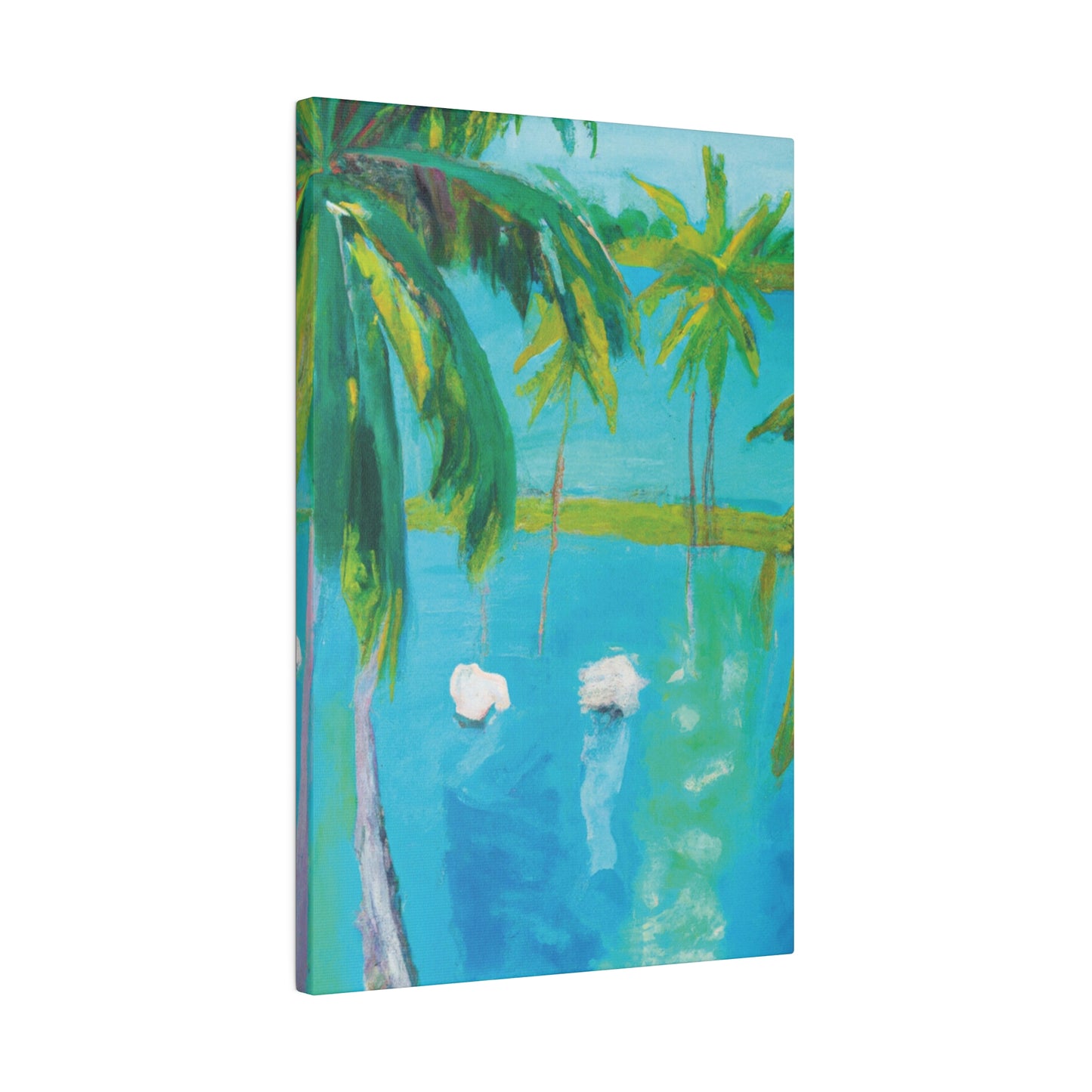 5643X - Bahamas Ocean Painting Print | Bahamas | Ocean | Beach | Poster | Home Decor | Wall Art | Canvas