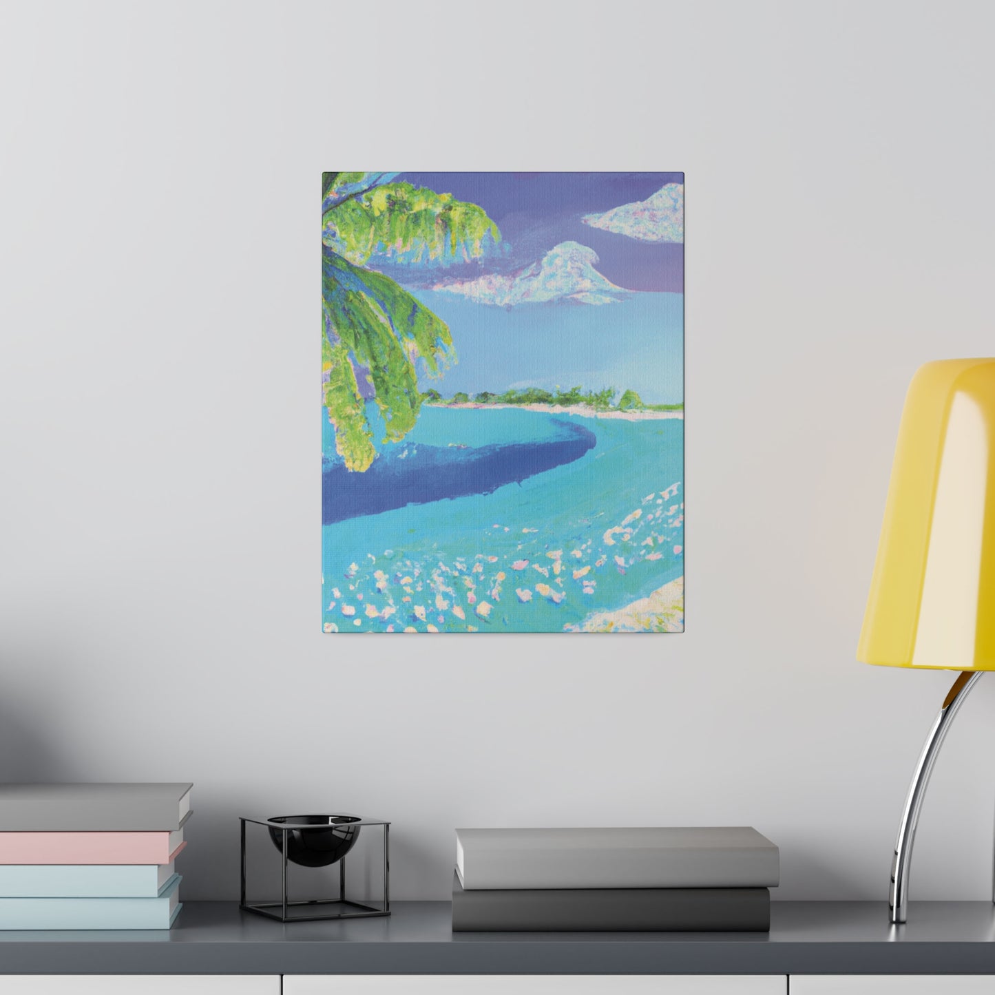 9792F - Bahamas Ocean Painting Print | Bahamas | Ocean | Beach | Poster | Home Decor | Wall Art | Canvas