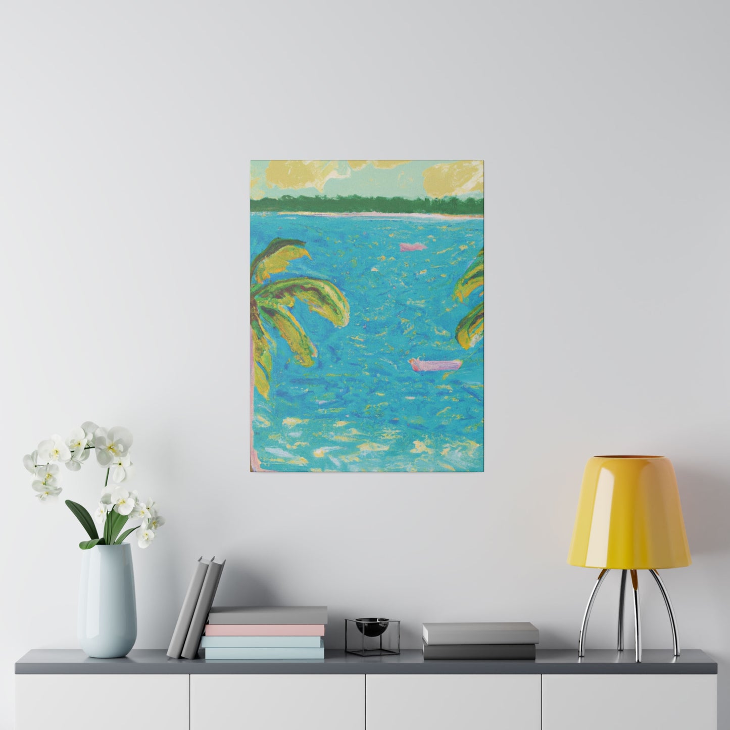 9482 Z - Bahamas Ocean Painting Print | Bahamas | Ocean | Beach | Poster | Home Decor | Wall Art | Canvas