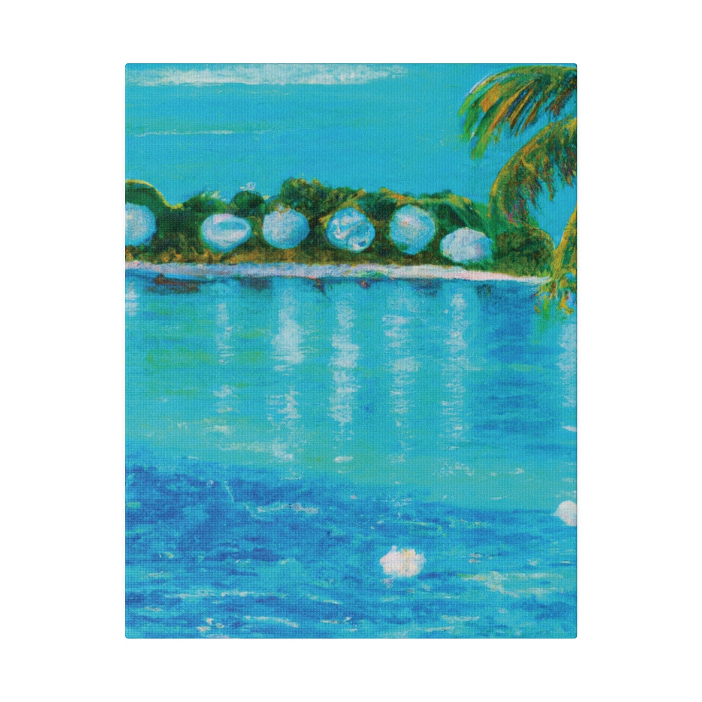 912X - Bahamas Ocean Painting Print | Bahamas | Ocean | Beach | Poster | Home Decor | Wall Art | Canvas