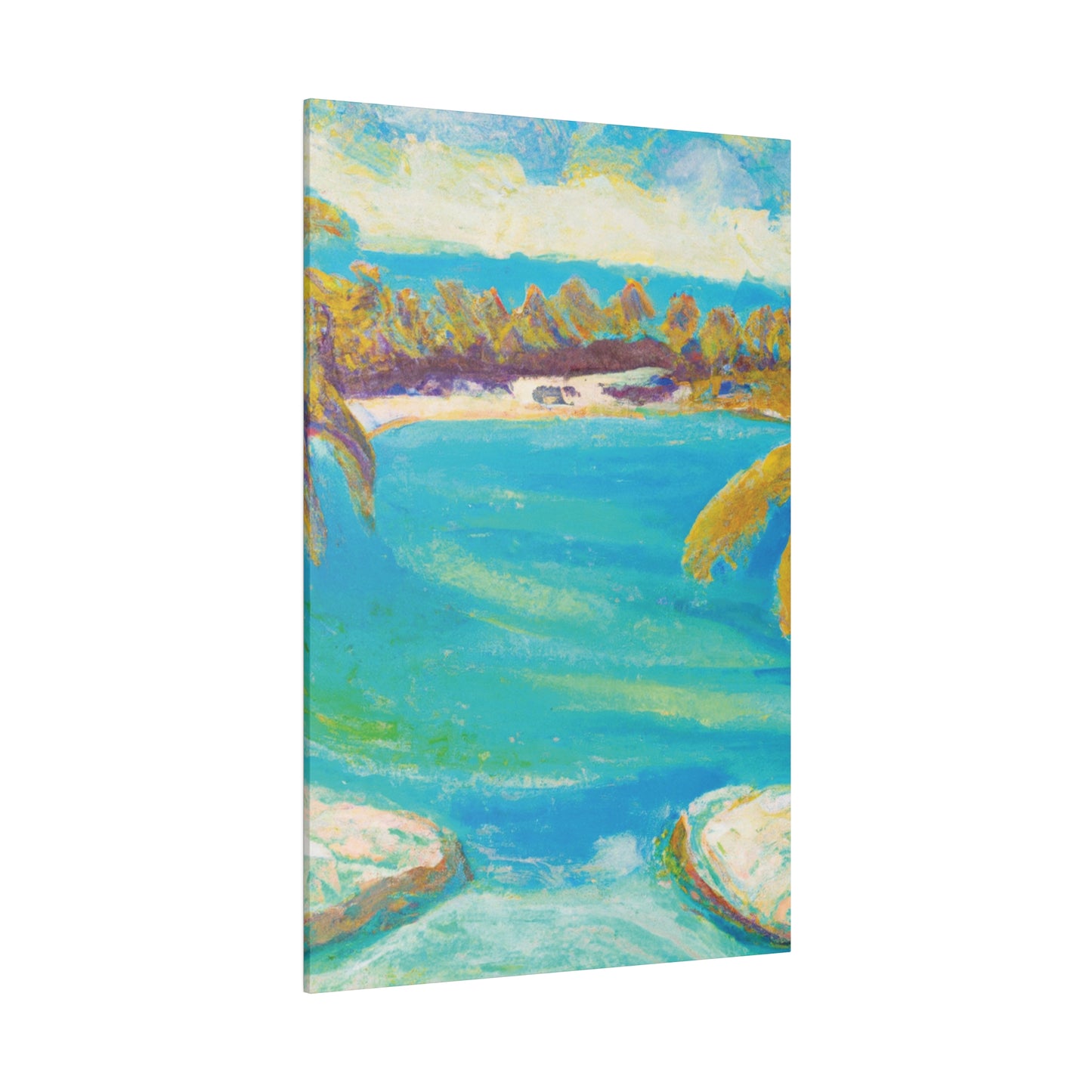 5706H - Bahamas Ocean Painting Print | Bahamas | Ocean | Beach | Poster | Home Decor | Wall Art | Canvas