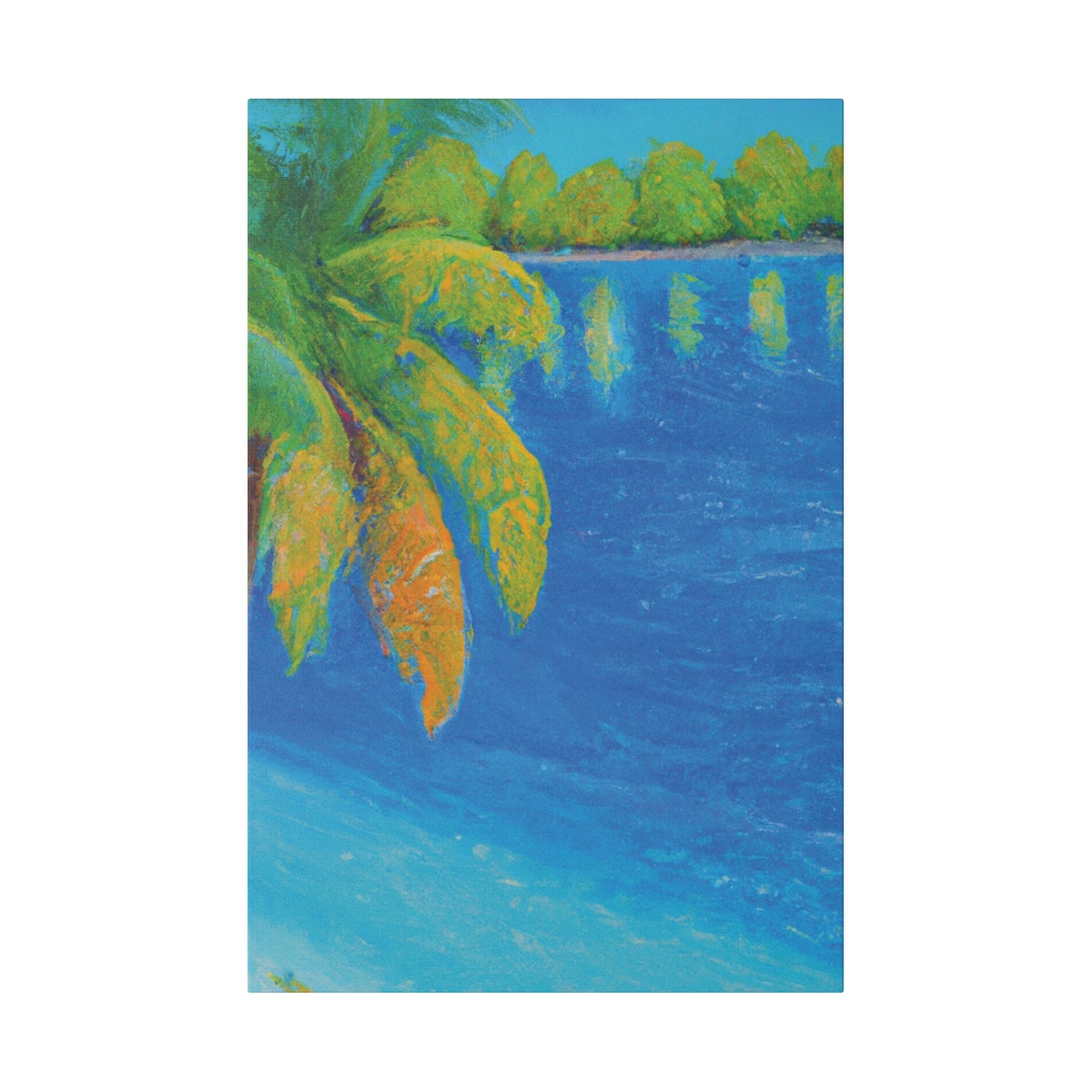 4567X - Bahamas Ocean Painting Print | Bahamas | Ocean | Beach | Poster | Home Decor | Wall Art | Canvas