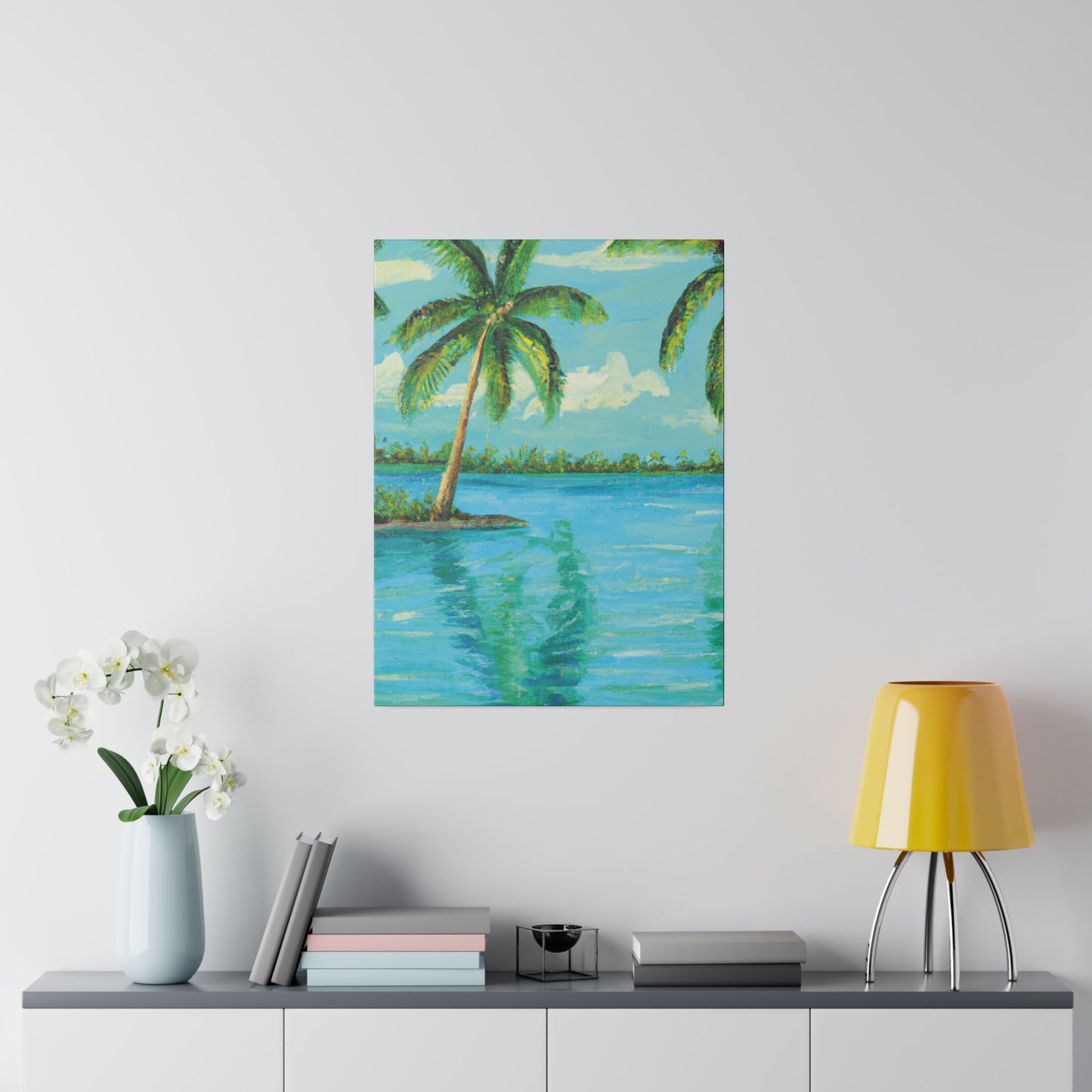 8276T - Bahamas Ocean Painting Print | Bahamas | Ocean | Beach | Poster | Home Decor | Wall Art | Canvas