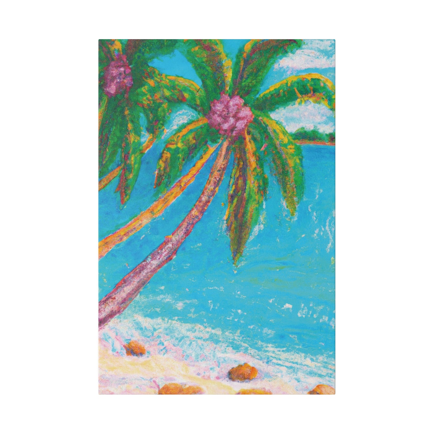 9276V - Bahamas Ocean Painting Print | Bahamas | Ocean | Beach | Poster | Home Decor | Wall Art | Canvas