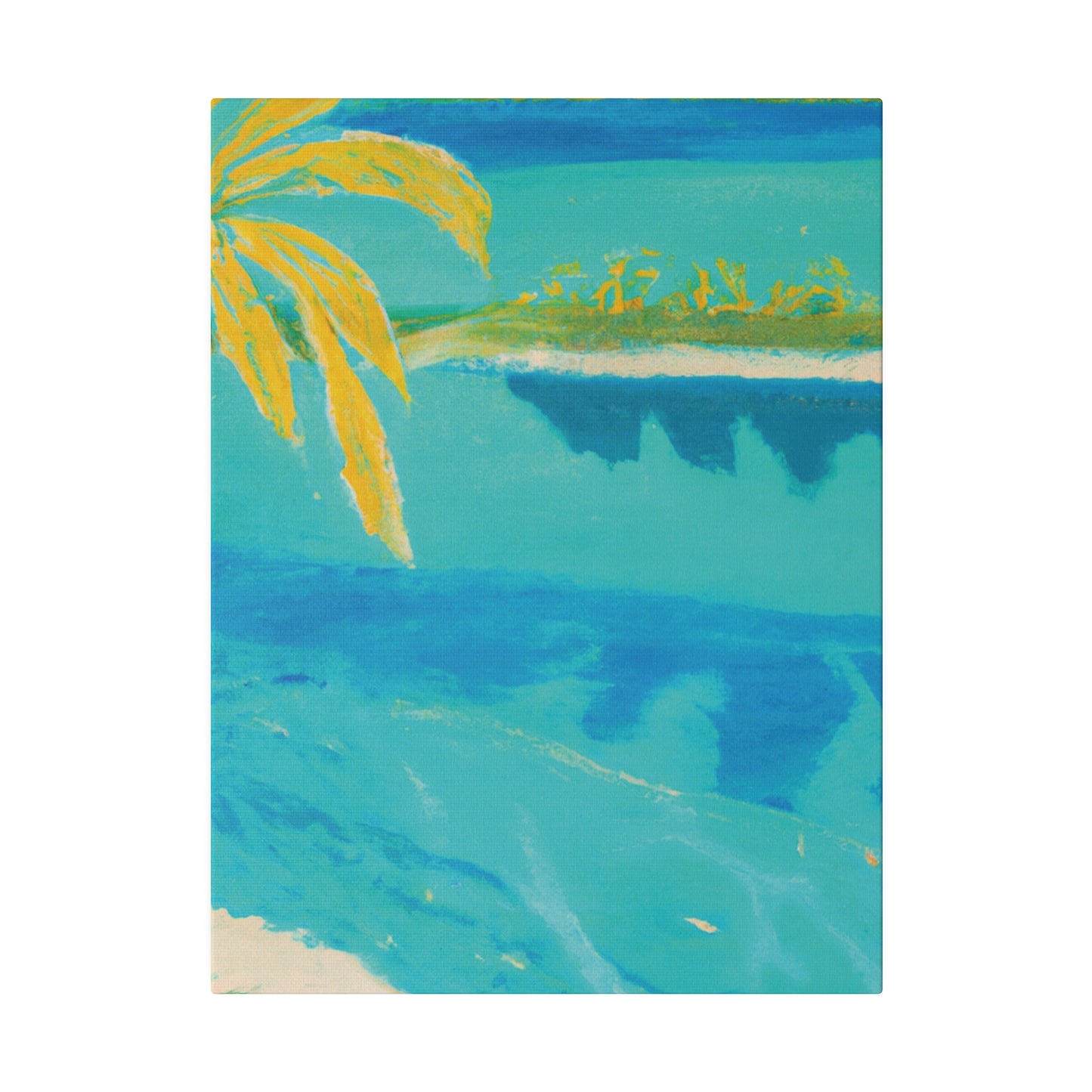 9110Q - Bahamas Ocean Painting Print | Bahamas | Ocean | Beach | Poster | Home Decor | Wall Art | Canvas