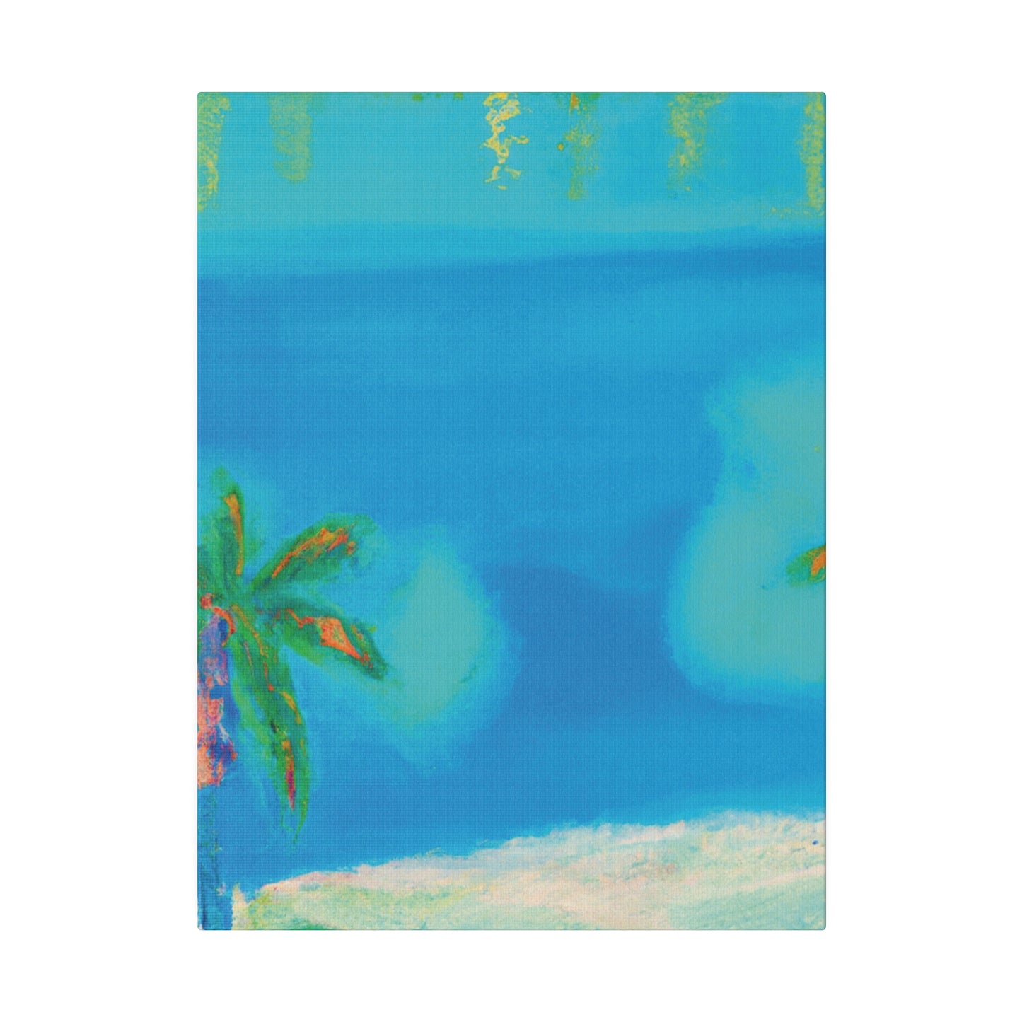 4785X - Bahamas Ocean Painting Print | Bahamas | Ocean | Beach | Poster | Home Decor | Wall Art | Canvas