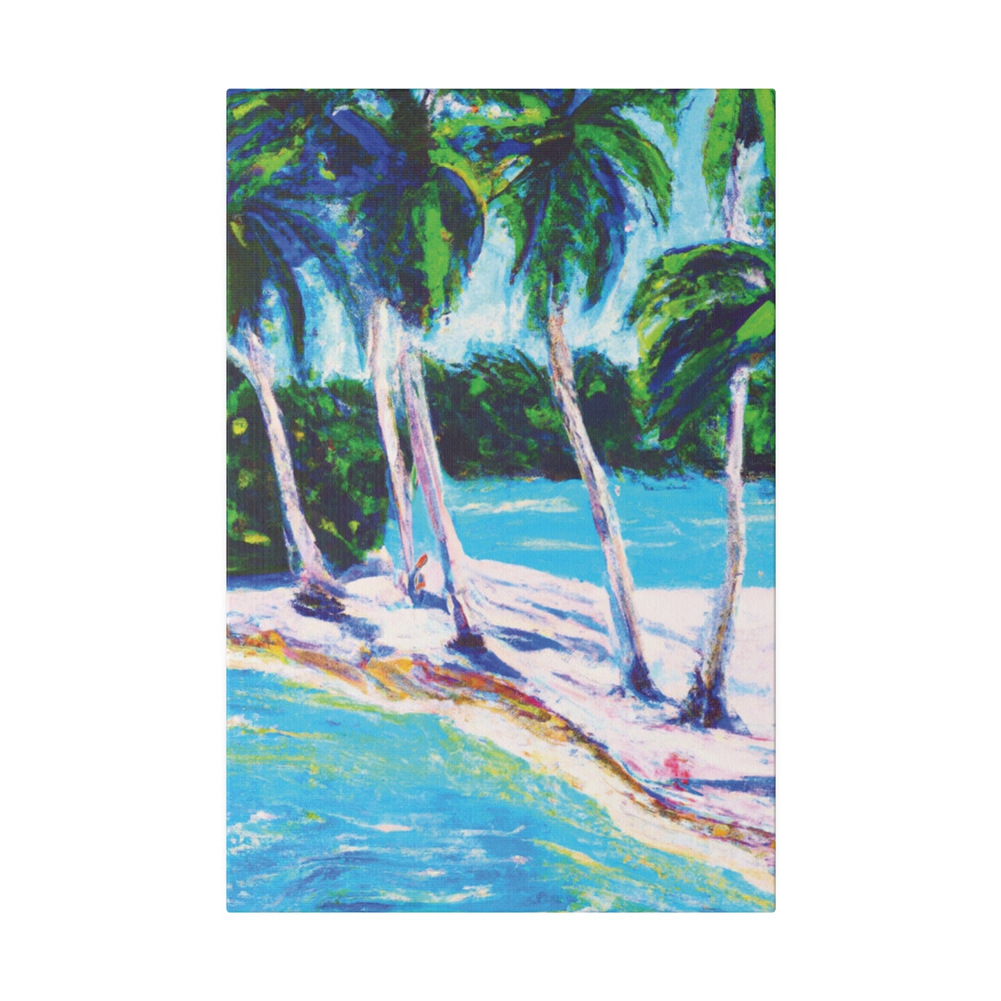 4567L - Bahamas Ocean Painting Print | Bahamas | Ocean | Beach | Poster | Home Decor | Wall Art | Canvas