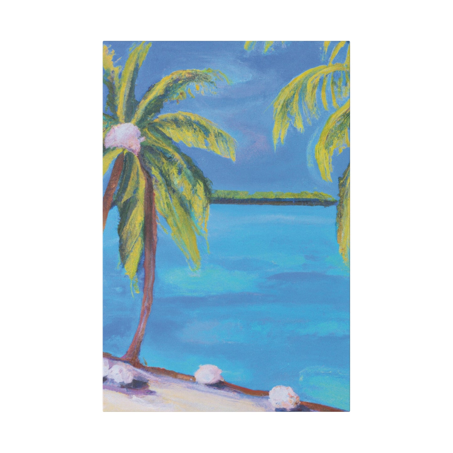 8164W - Bahamas Ocean Painting Print | Bahamas | Ocean | Beach | Poster | Home Decor | Wall Art | Canvas