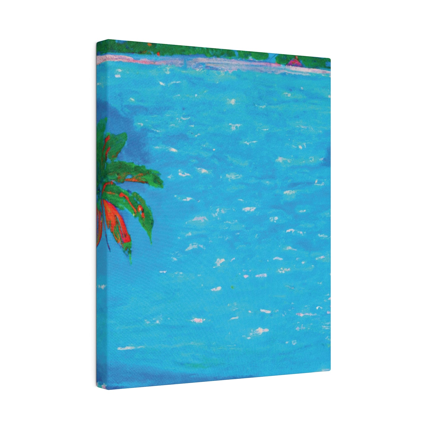 5286G - Bahamas Ocean Painting Print | Bahamas | Ocean | Beach | Poster | Home Decor | Wall Art | Canvas