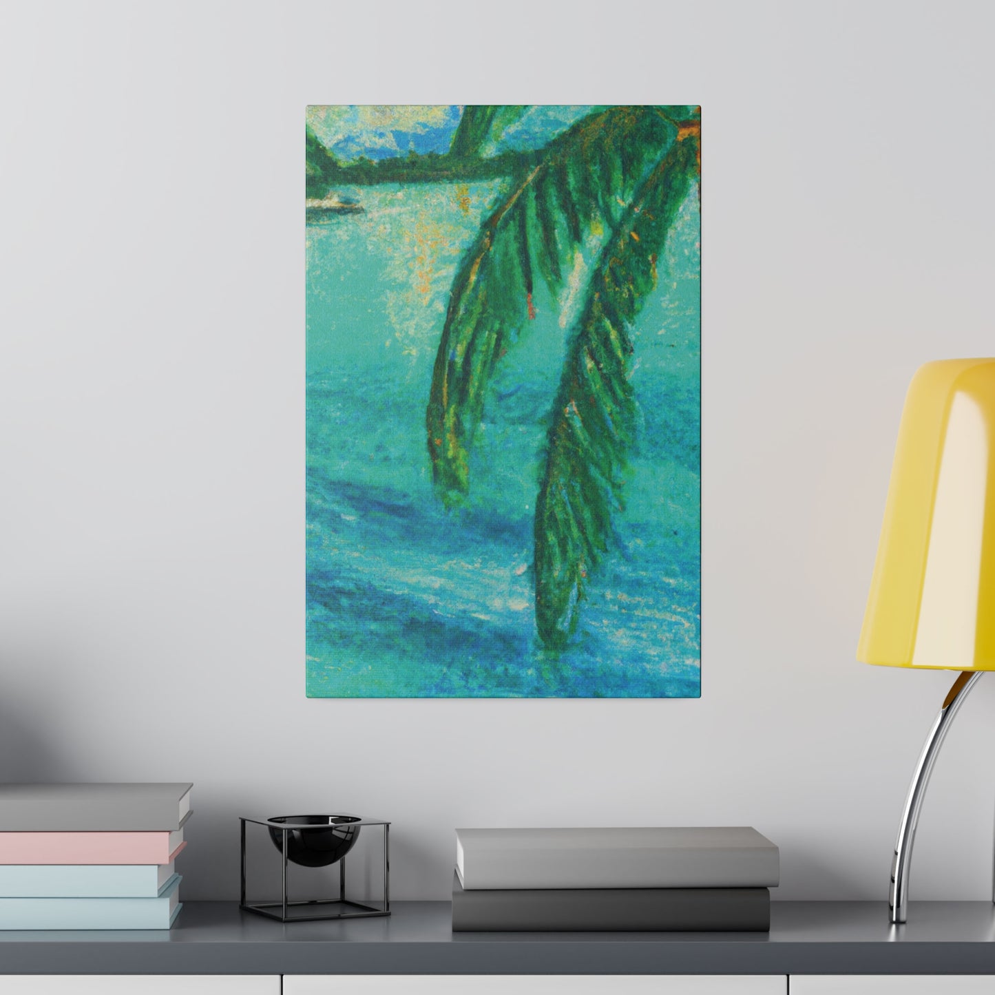 7714W - Bahamas Ocean Painting Print | Bahamas | Ocean | Beach | Poster | Home Decor | Wall Art | Canvas