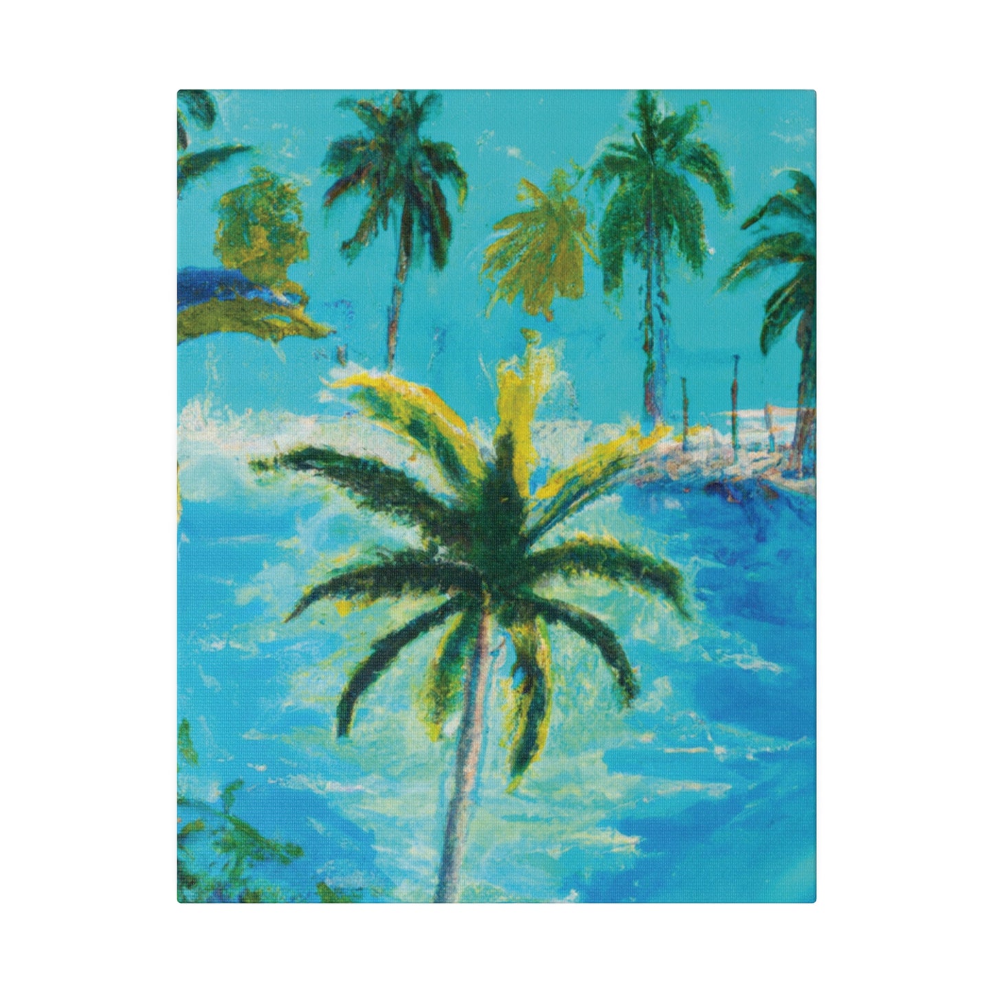 9794R - Bahamas Ocean Painting Print | Bahamas | Ocean | Beach | Poster | Home Decor | Wall Art | Canvas