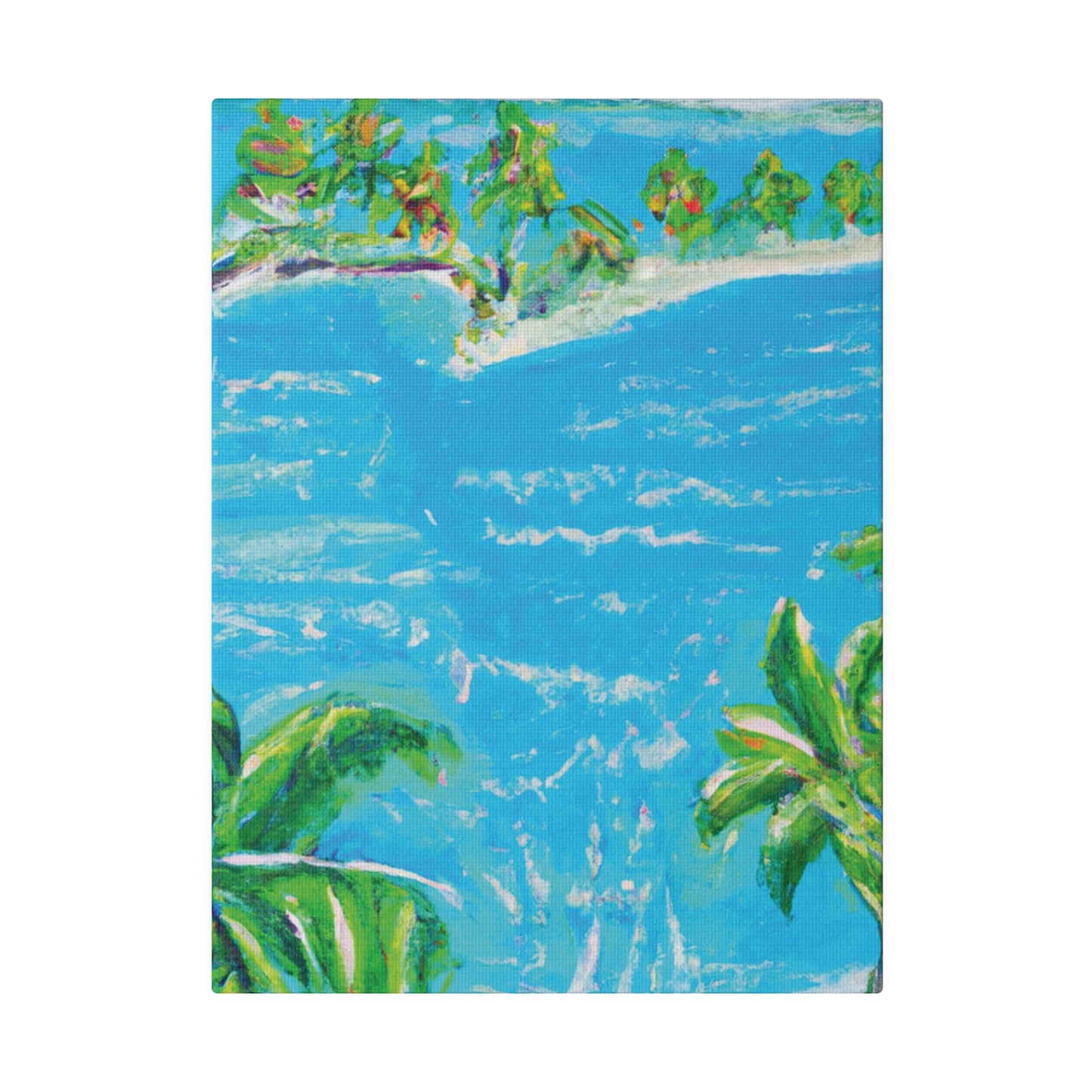 9413O - Bahamas Ocean Painting Print | Bahamas | Ocean | Beach | Poster | Home Decor | Wall Art | Canvas