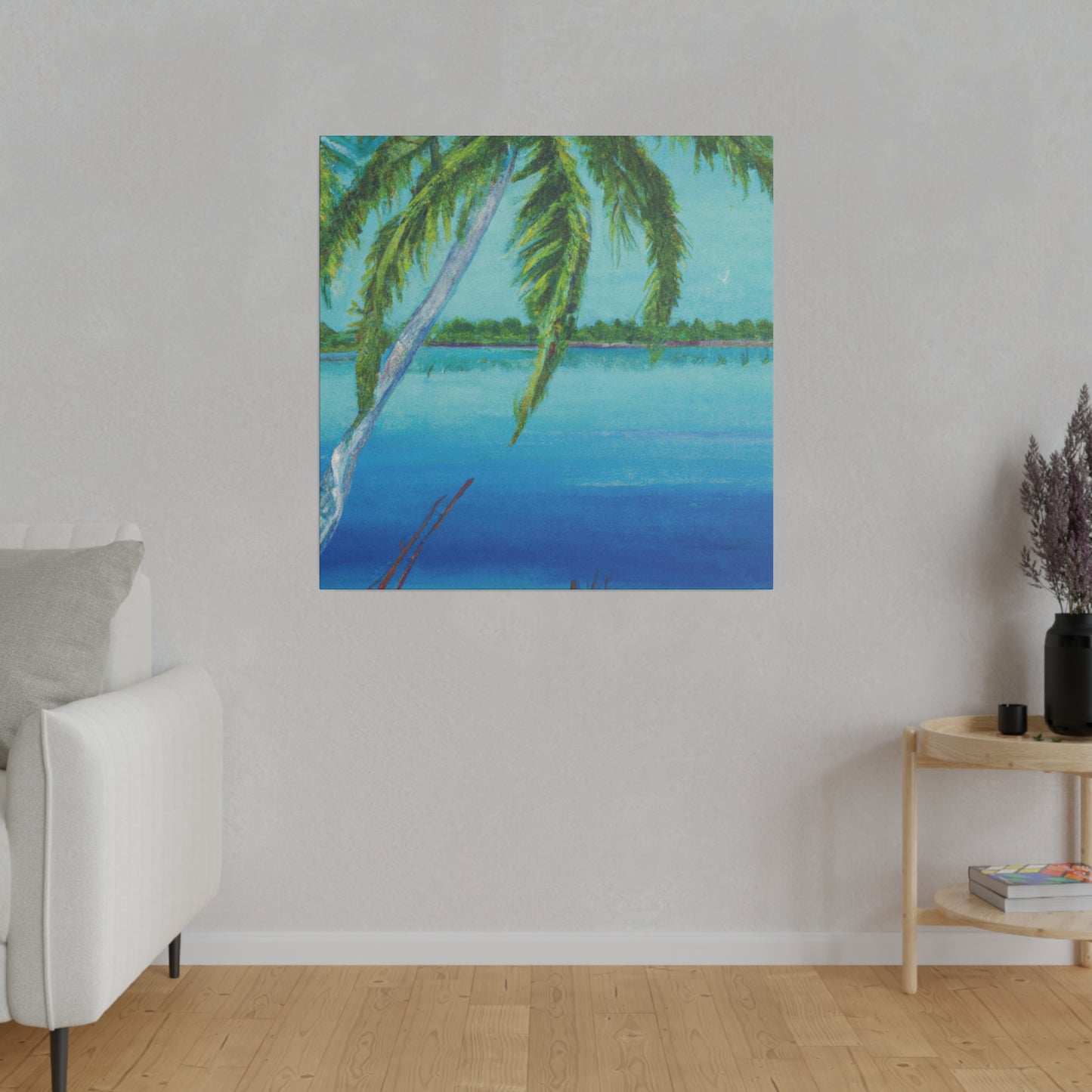 6874M - Bahamas Ocean Painting Print | Bahamas | Ocean | Beach | Poster | Home Decor | Wall Art | Canvas