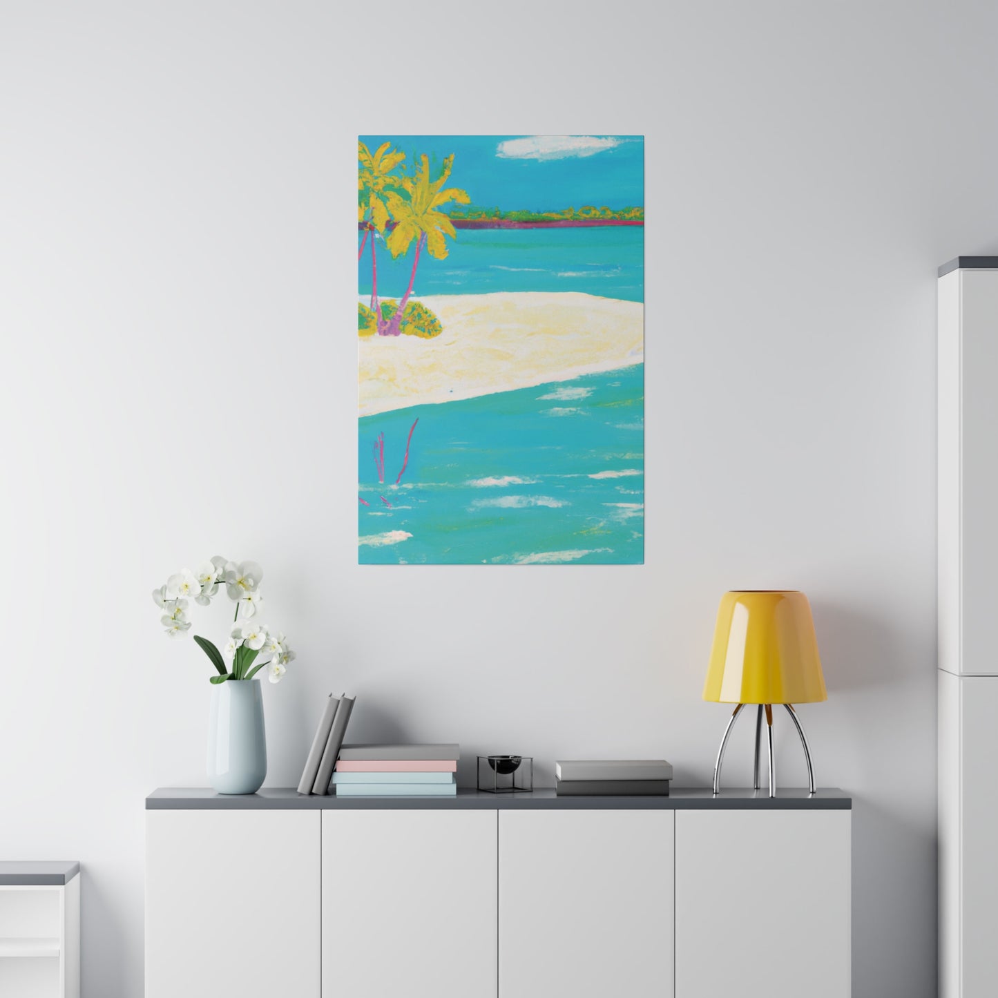 6308B - Bahamas Ocean Painting Print | Bahamas | Ocean | Beach | Poster | Home Decor | Wall Art | Canvas