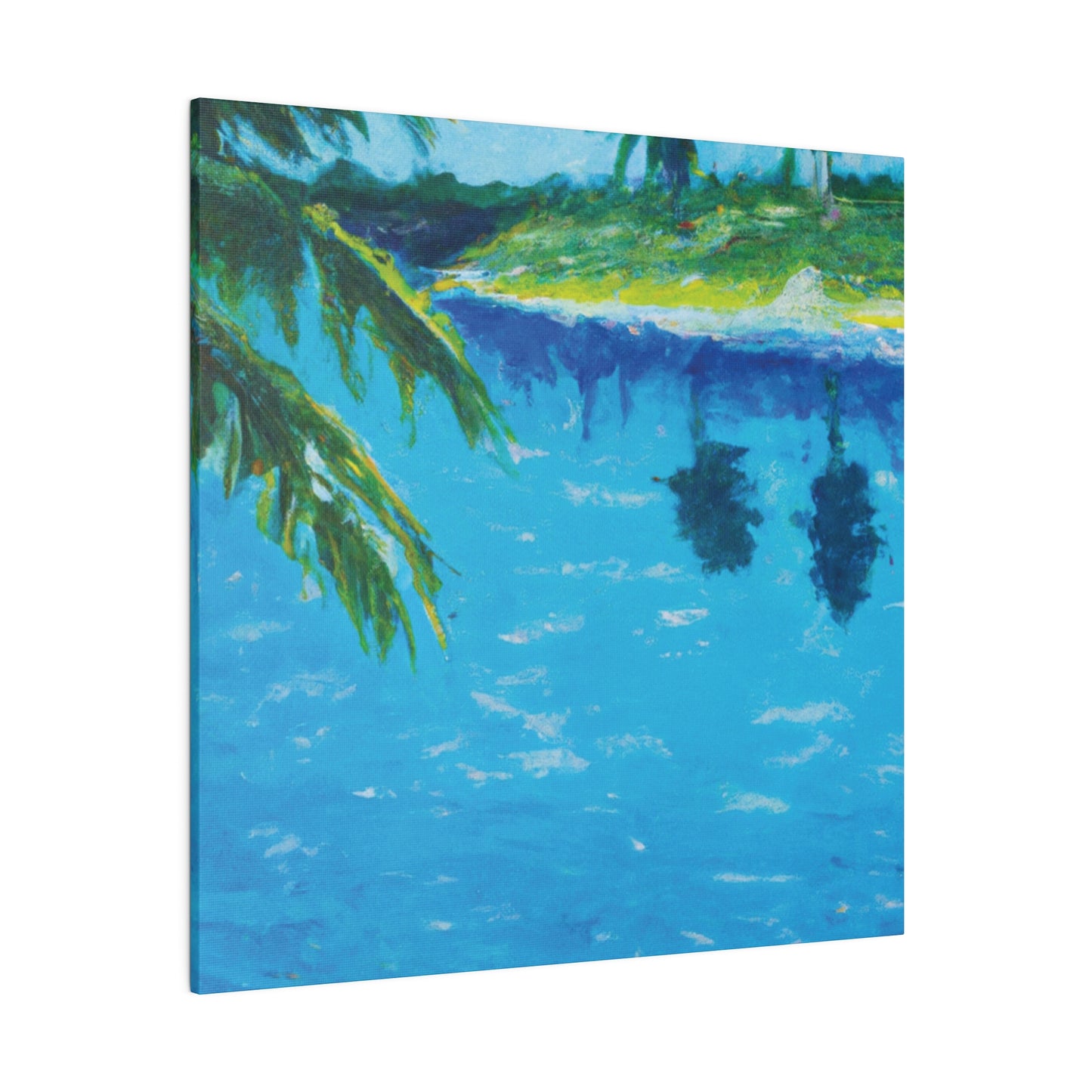 4568T - Bahamas Ocean Painting Print | Bahamas | Ocean | Beach | Poster | Home Decor | Wall Art | Canvas