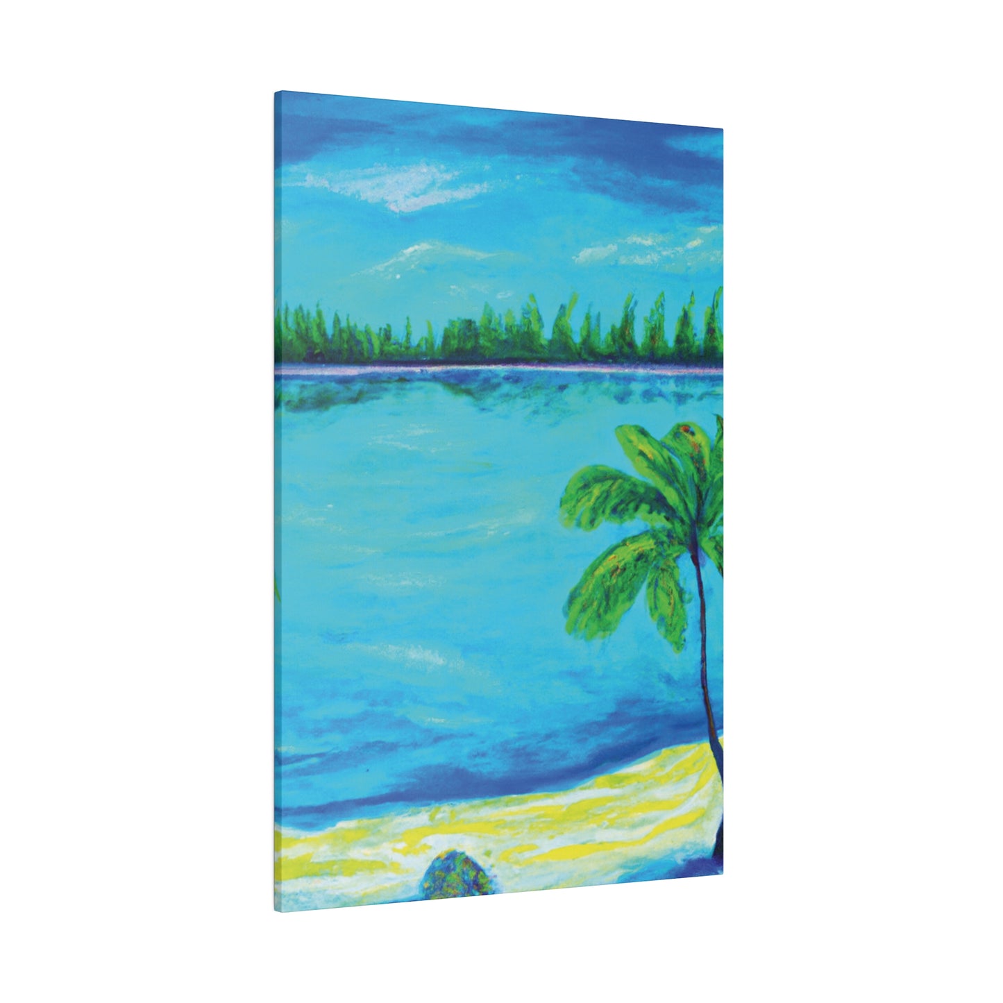 7122L - Bahamas Ocean Painting Print | Bahamas | Ocean | Beach | Poster | Home Decor | Wall Art | Canvas