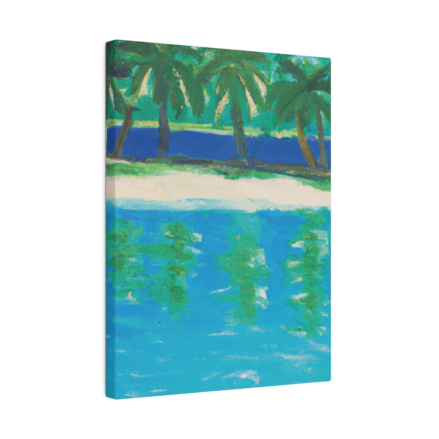 4129L - Bahamas Ocean Painting Print | Bahamas | Ocean | Beach | Poster | Home Decor | Wall Art | Canvas