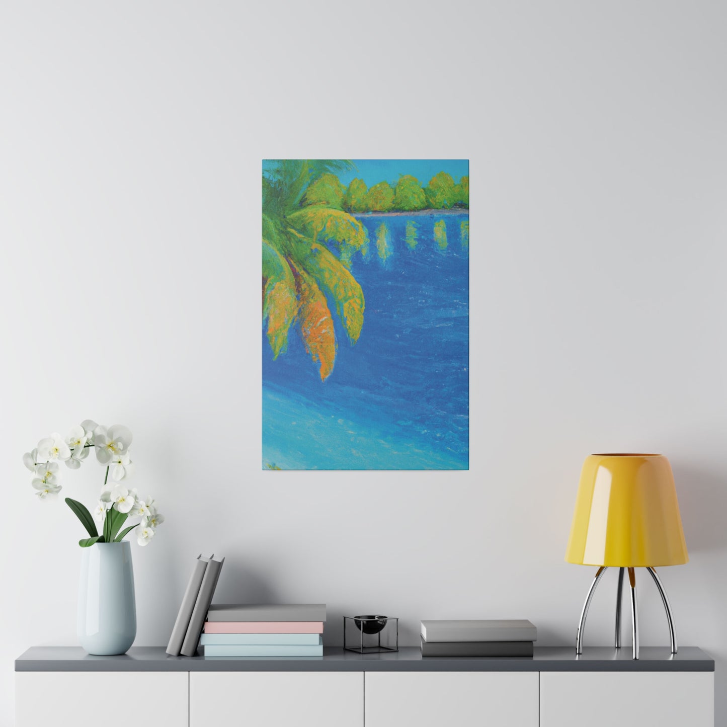 4567X - Bahamas Ocean Painting Print | Bahamas | Ocean | Beach | Poster | Home Decor | Wall Art | Canvas