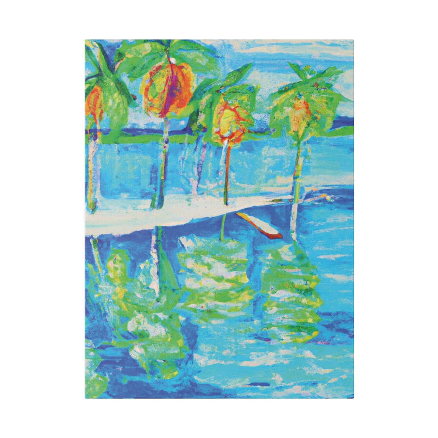 8103Q - Bahamas Ocean Painting Print | Bahamas | Ocean | Beach | Poster | Home Decor | Wall Art | Canvas