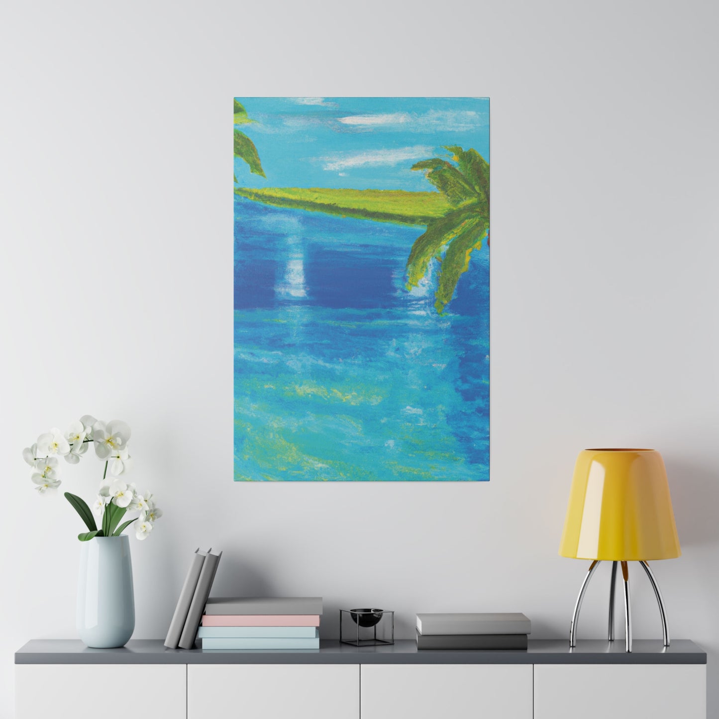 6359F - Bahamas Ocean Painting Print | Bahamas | Ocean | Beach | Poster | Home Decor | Wall Art | Canvas