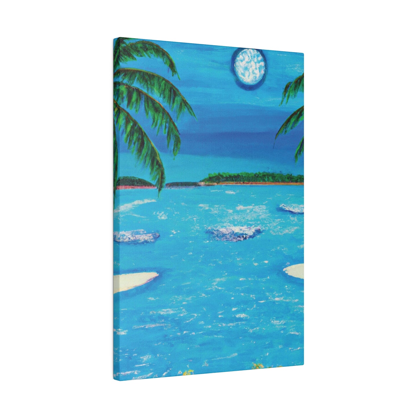 7239Z - Bahamas Ocean Painting Print | Bahamas | Ocean | Beach | Poster | Home Decor | Wall Art | Canvas