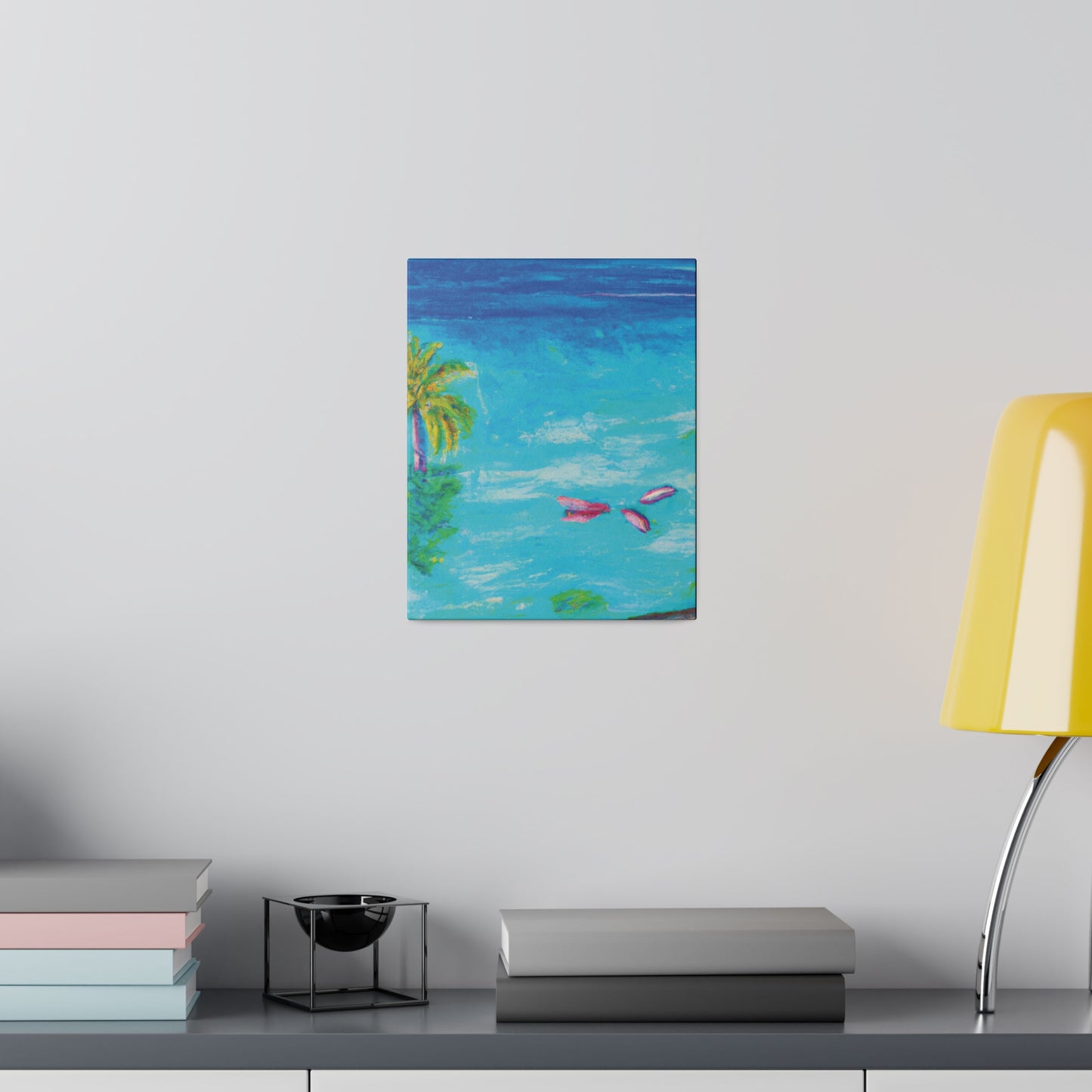 9387Q - Bahamas Ocean Painting Print | Bahamas | Ocean | Beach | Poster | Home Decor | Wall Art | Canvas