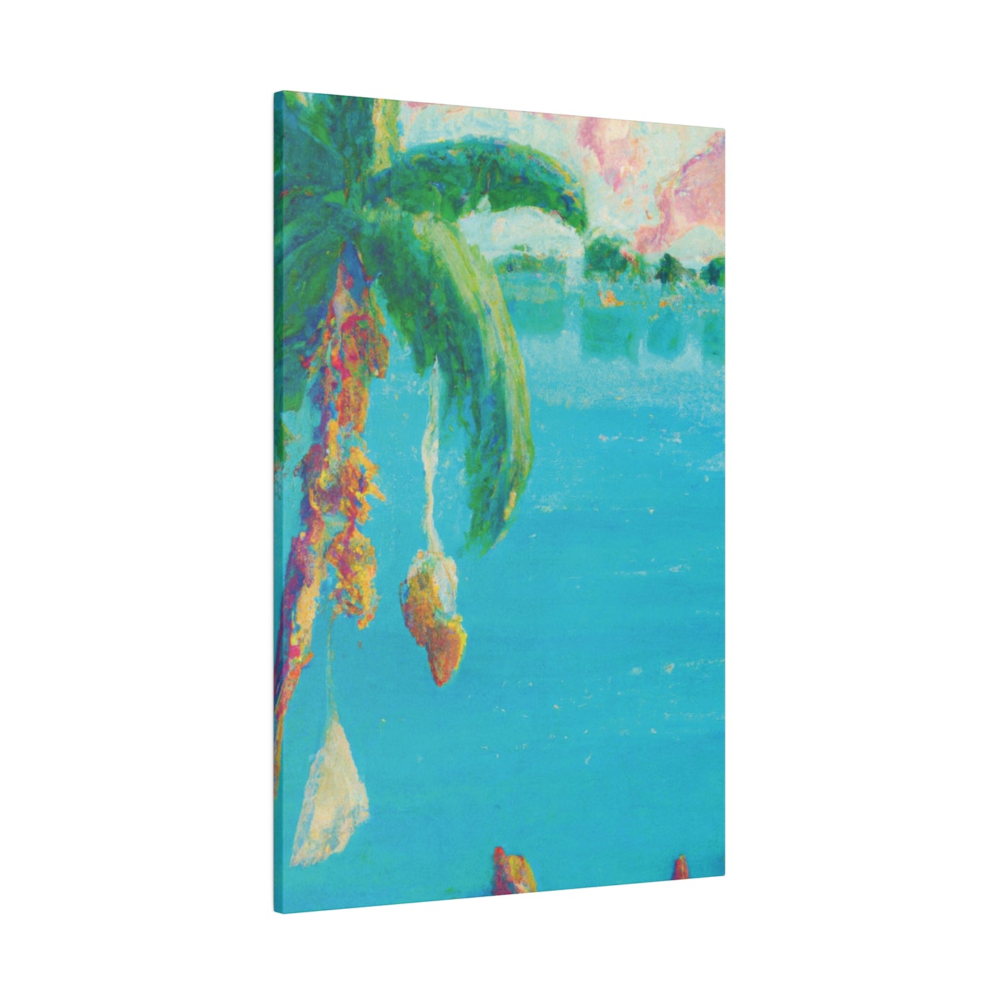 7357A - Bahamas Ocean Painting Print | Bahamas | Ocean | Beach | Poster | Home Decor | Wall Art | Canvas