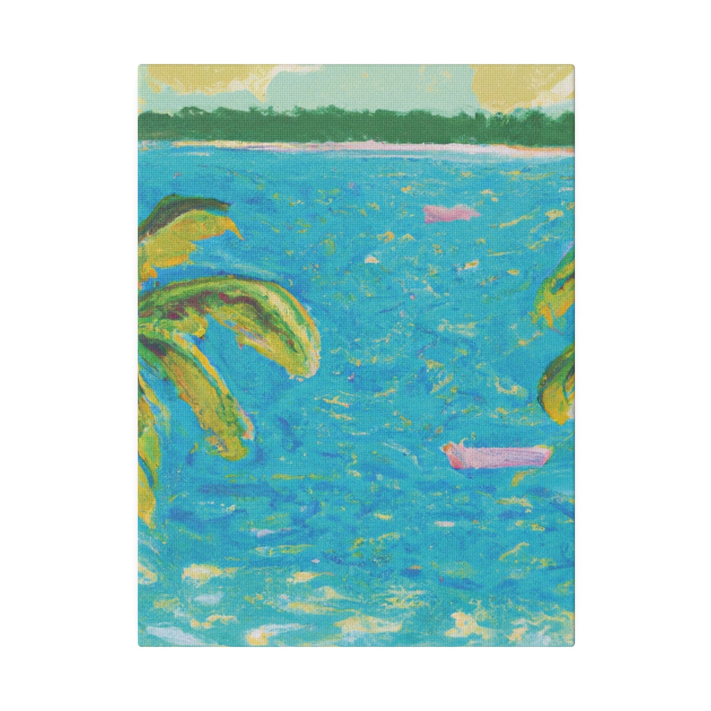 9482 Z - Bahamas Ocean Painting Print | Bahamas | Ocean | Beach | Poster | Home Decor | Wall Art | Canvas