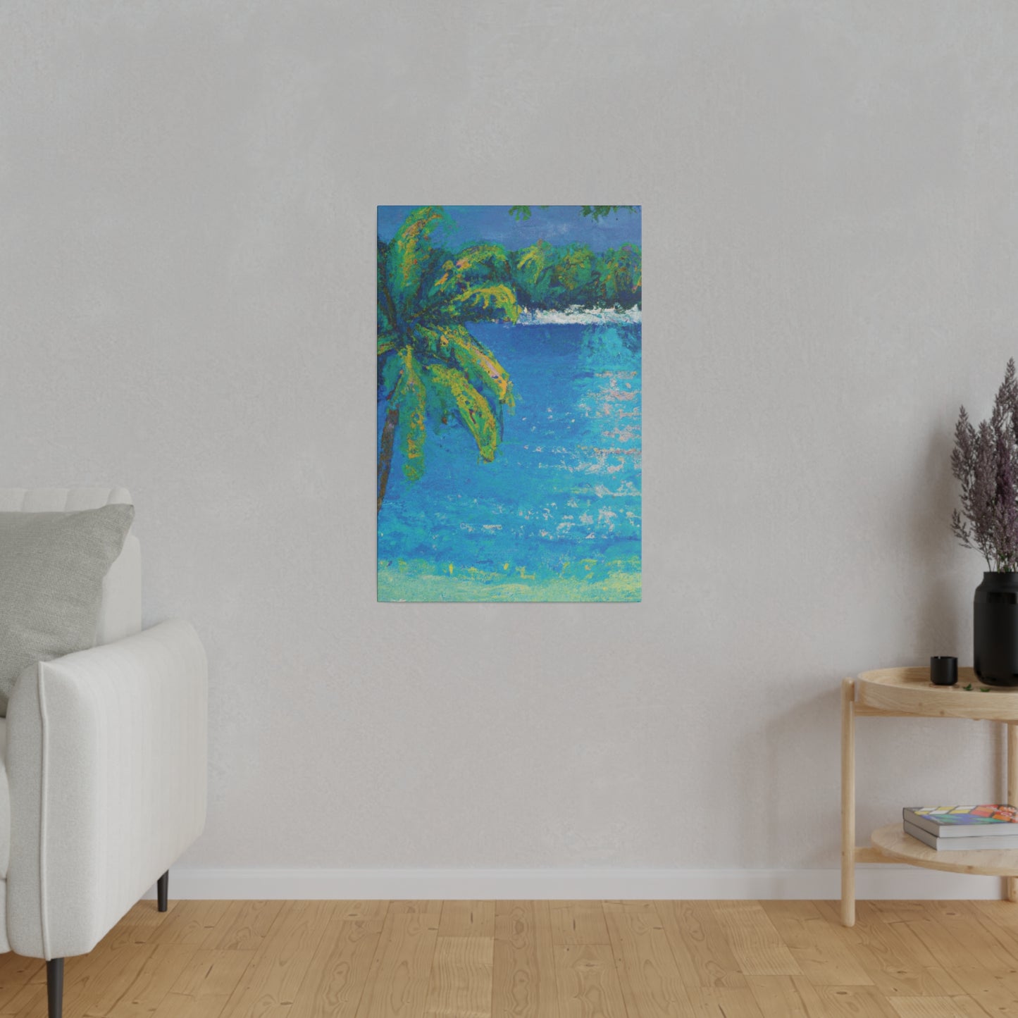 4645A - Bahamas Ocean Painting Print | Bahamas | Ocean | Beach | Poster | Home Decor | Wall Art | Canvas