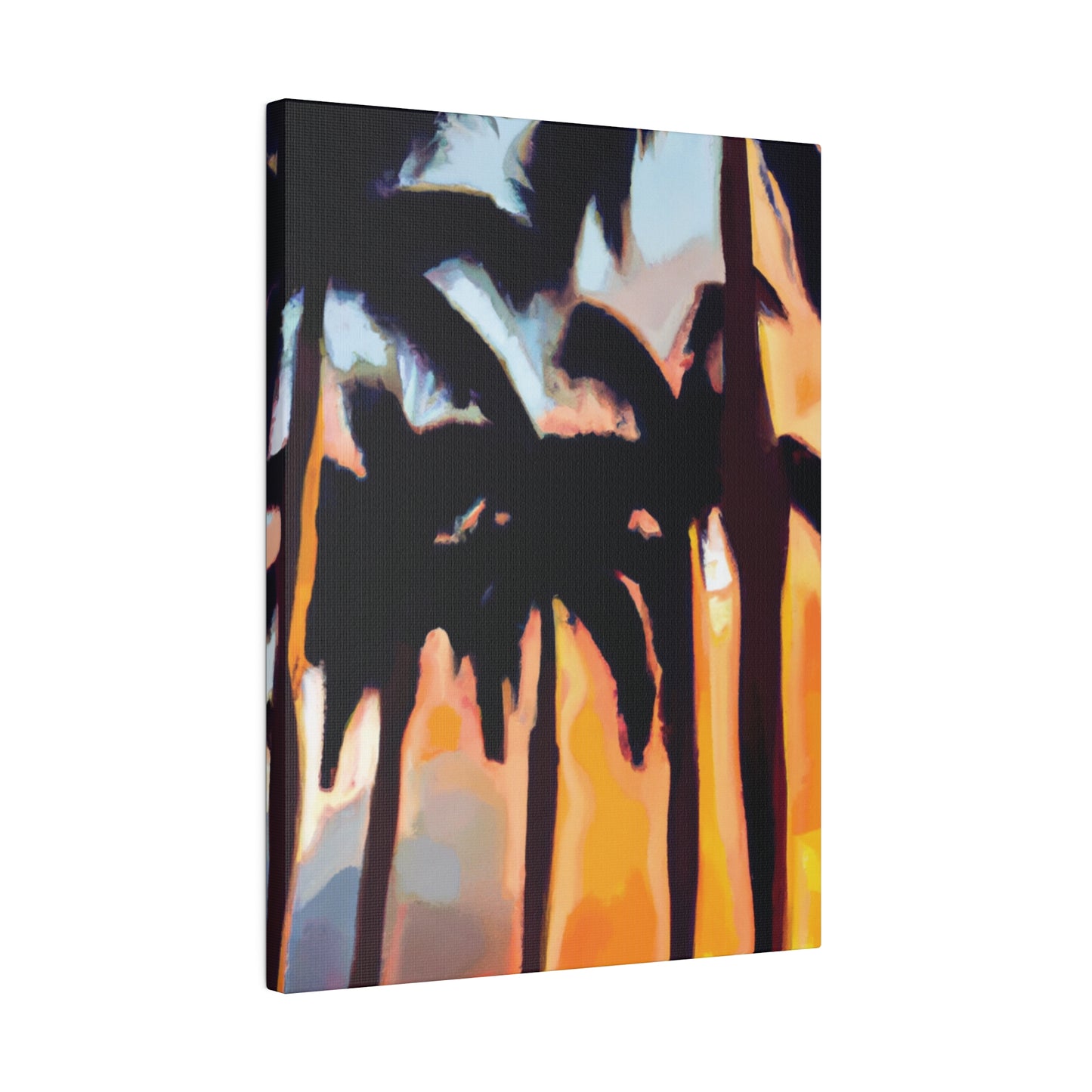 5642H - Miami Beach Sunset Painting Print | Miami | Beach | Sunset | Poster | Home Decor | Wall Art | Canvas