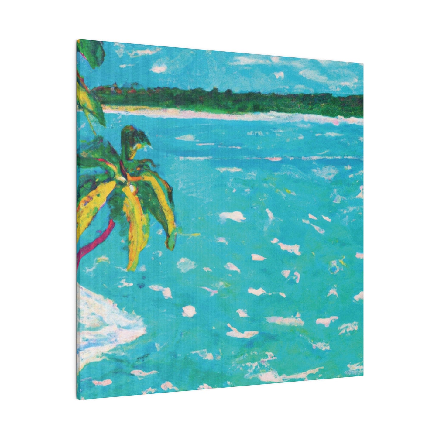 8278H - Bahamas Ocean Painting Print | Bahamas | Ocean | Beach | Poster | Home Decor | Wall Art | Canvas