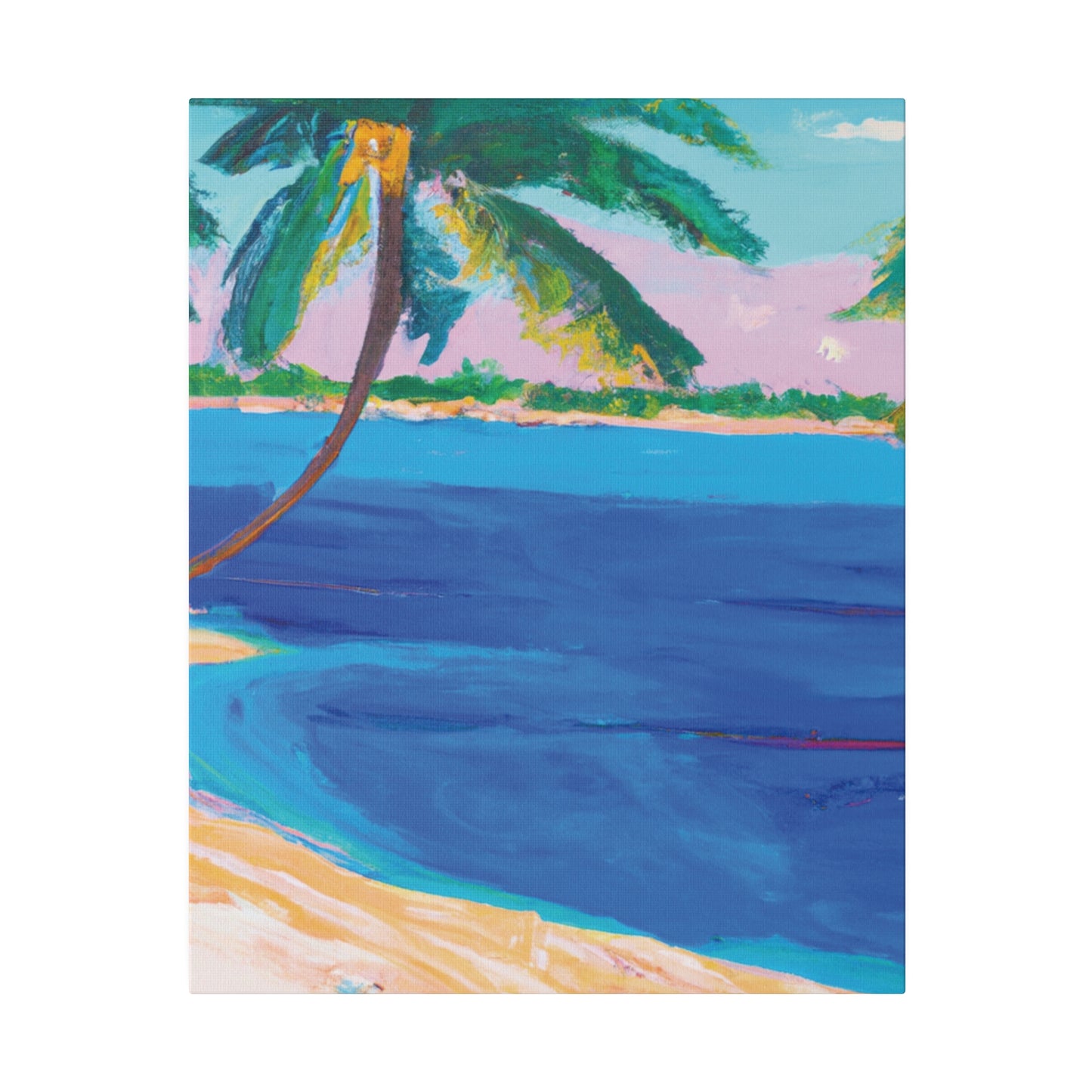 4782F - Bahamas Ocean Painting Print | Bahamas | Ocean | Beach | Poster | Home Decor | Wall Art | Canvas