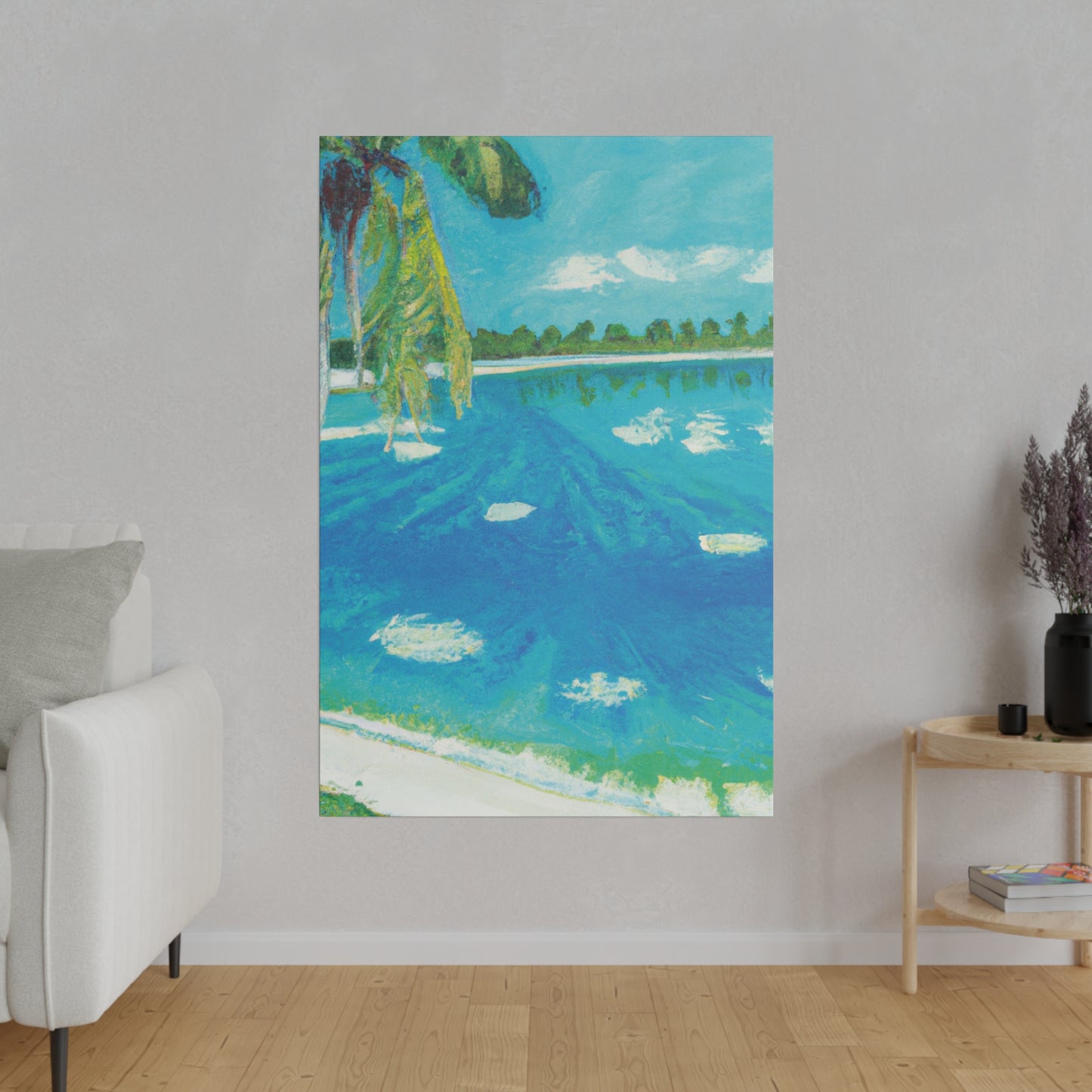 9365U - Bahamas Ocean Painting Print | Bahamas | Ocean | Beach | Poster | Home Decor | Wall Art | Canvas