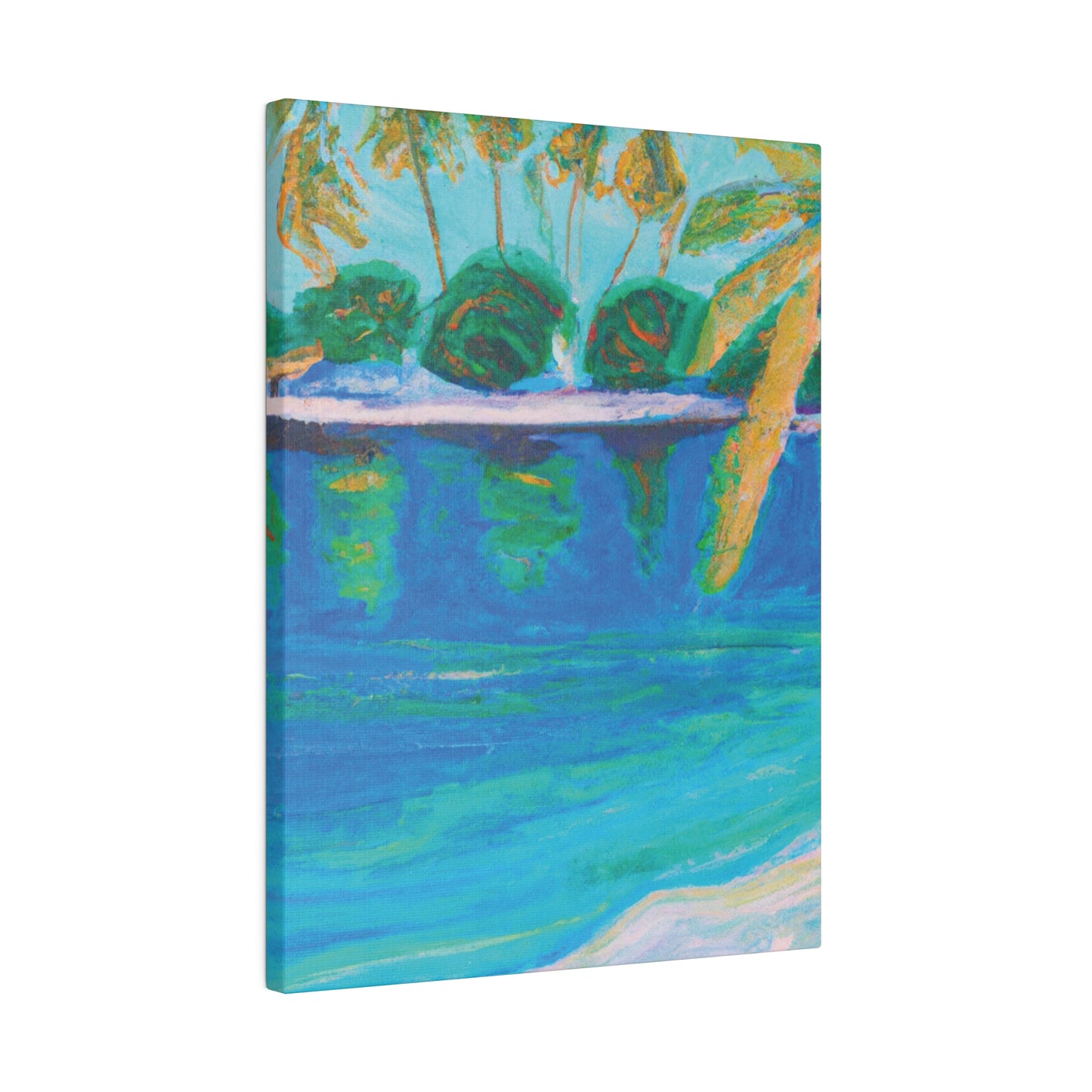 8975V - Bahamas Ocean Painting Print | Bahamas | Ocean | Beach | Poster | Home Decor | Wall Art | Canvas