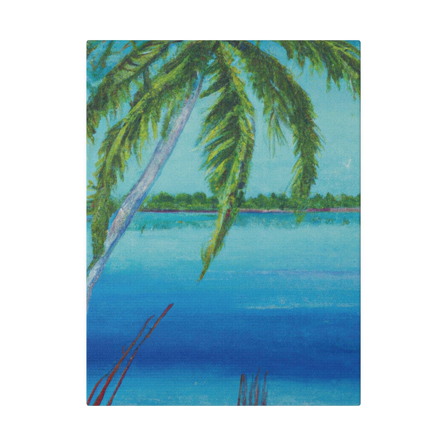 6874M - Bahamas Ocean Painting Print | Bahamas | Ocean | Beach | Poster | Home Decor | Wall Art | Canvas